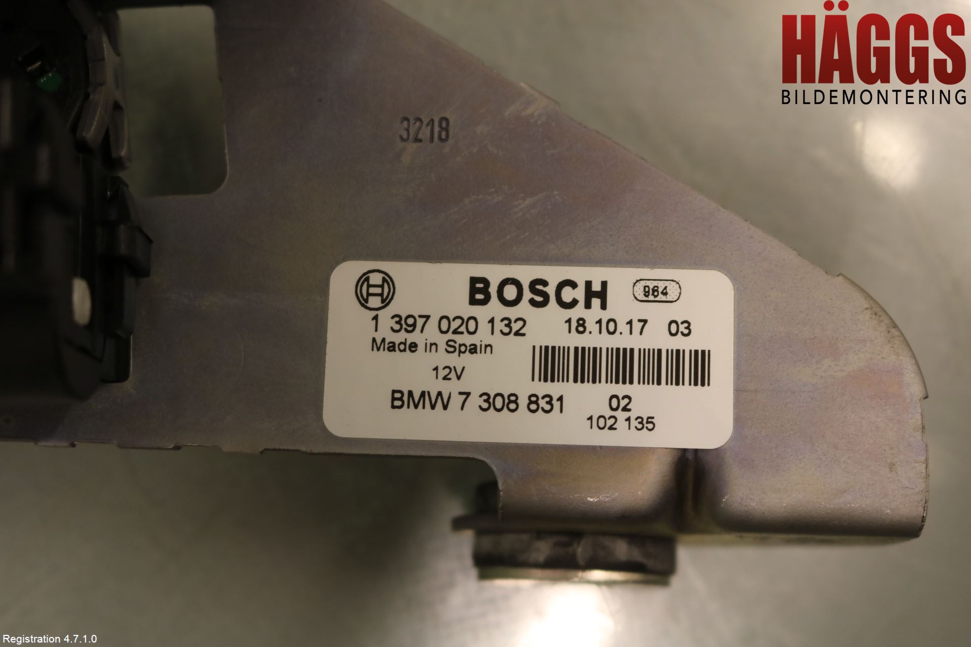 BMW 3 F30/F31/F80 12-19 Låskista Baklucka