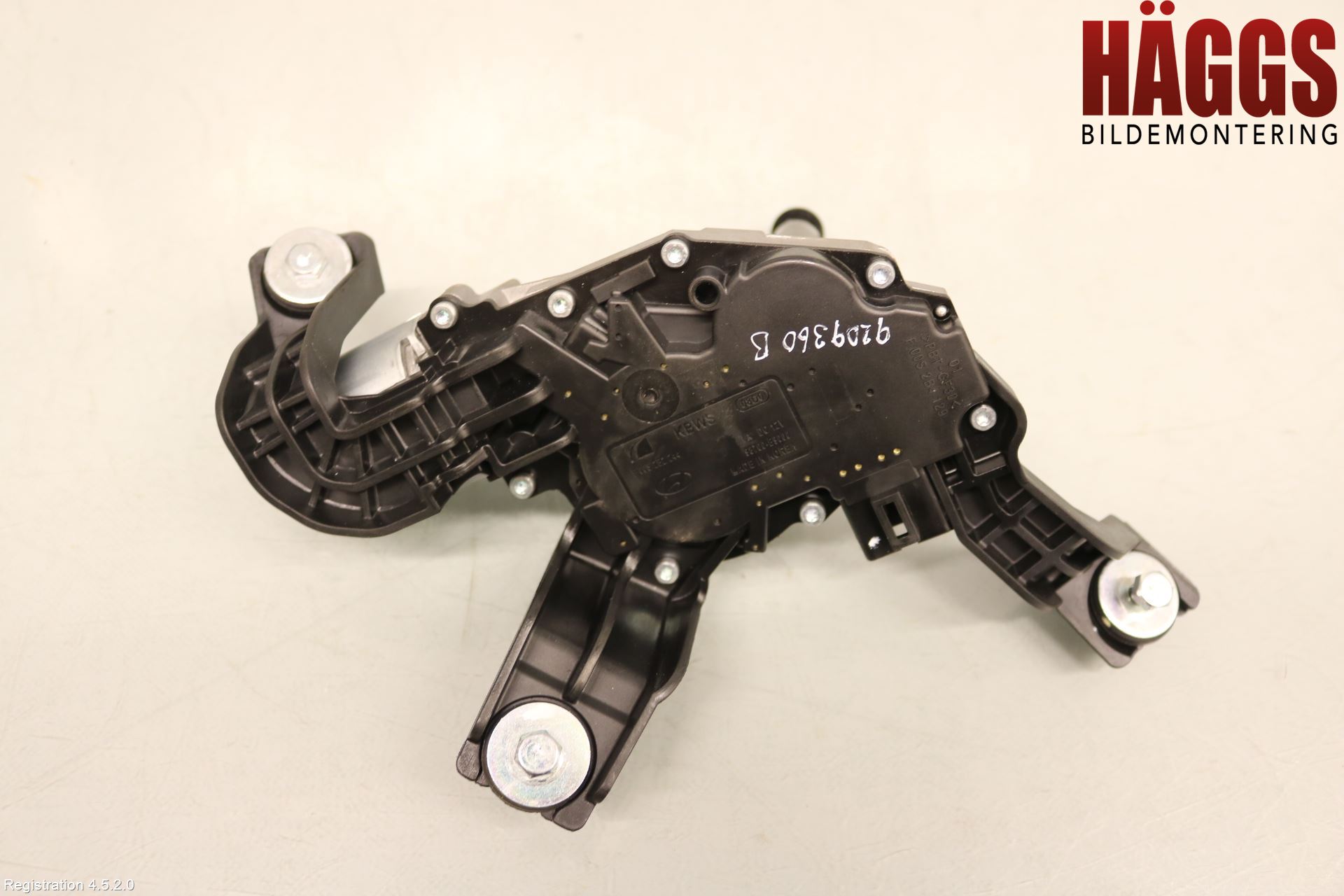Hyundai i10 BA 17-20 Torkarmotor Baklucka