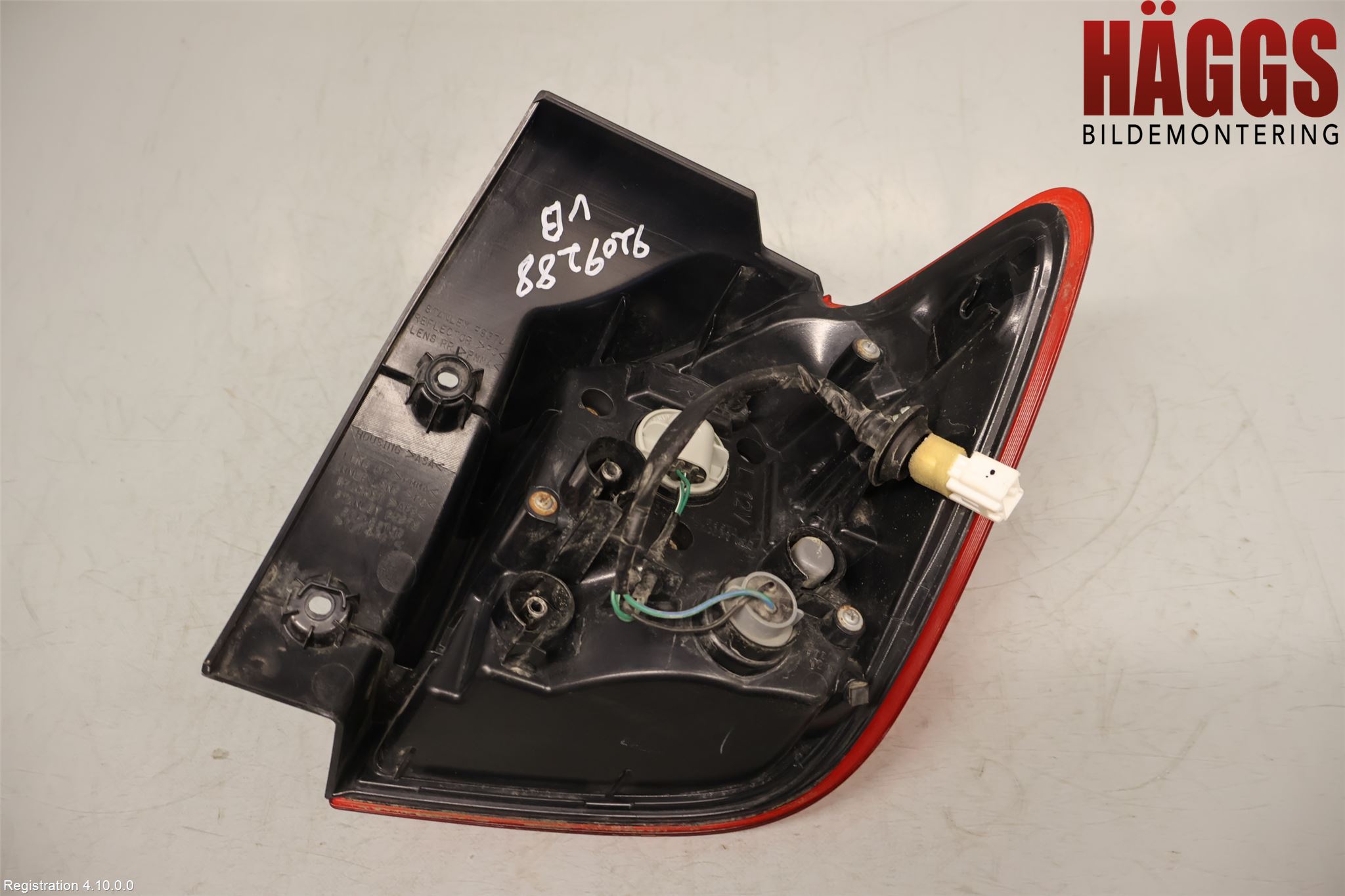 Mitsubishi ASX 10-22 Bakljus Vänster