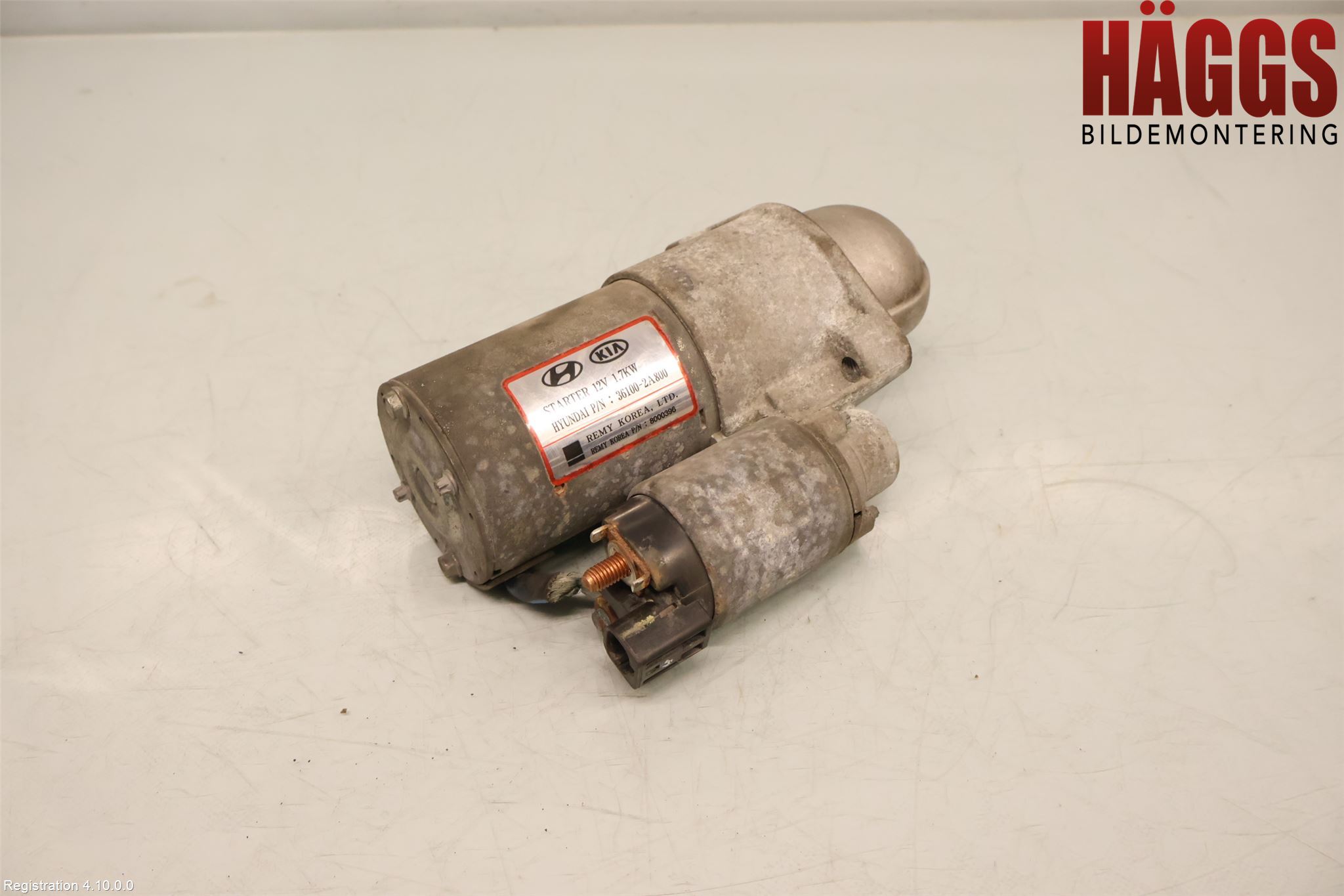 Kia SPORTAGE (SL) 11-15 Startmotor Diesel