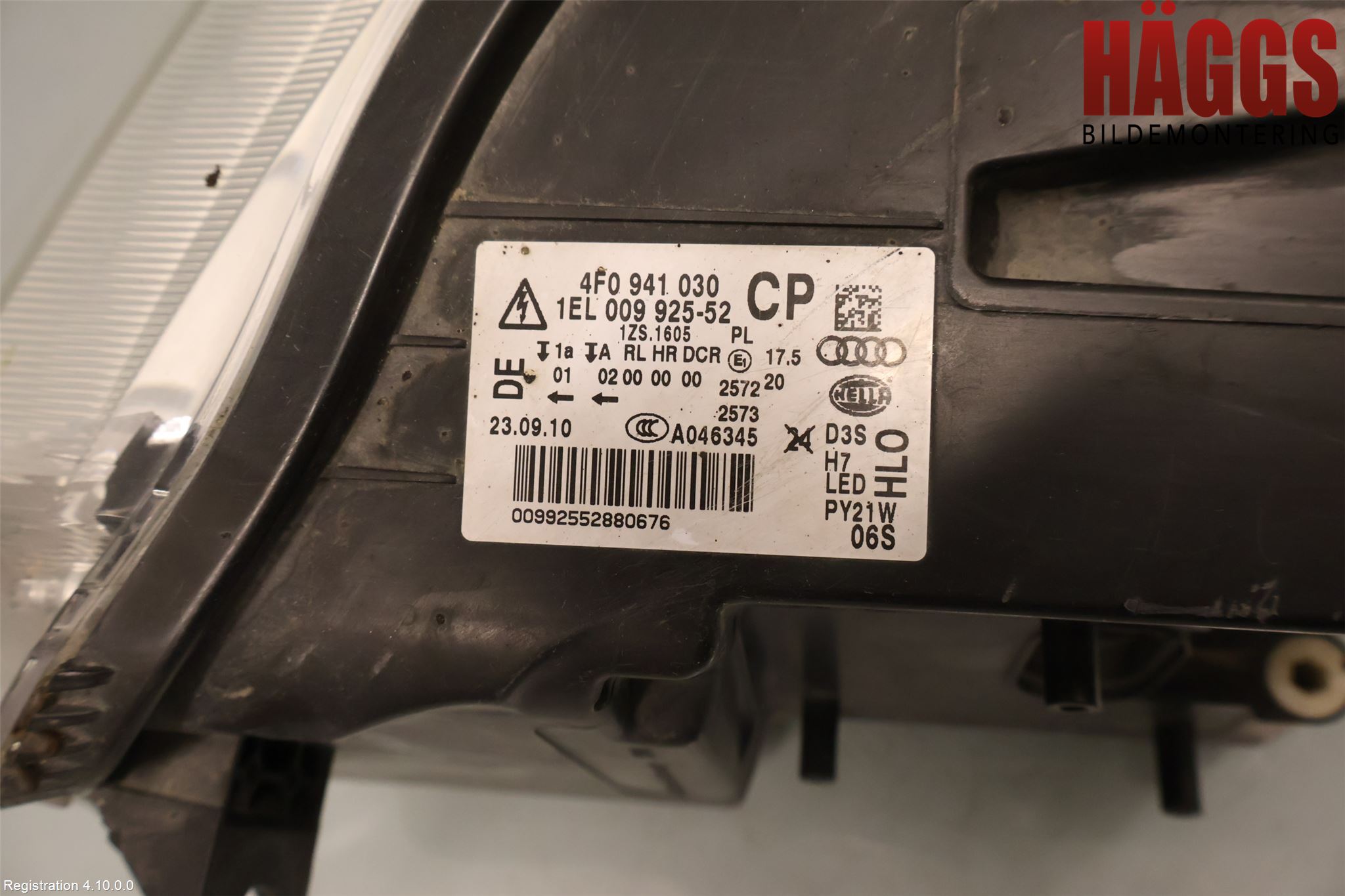 Audi A6/S6     05-11 Strålkastare Höger