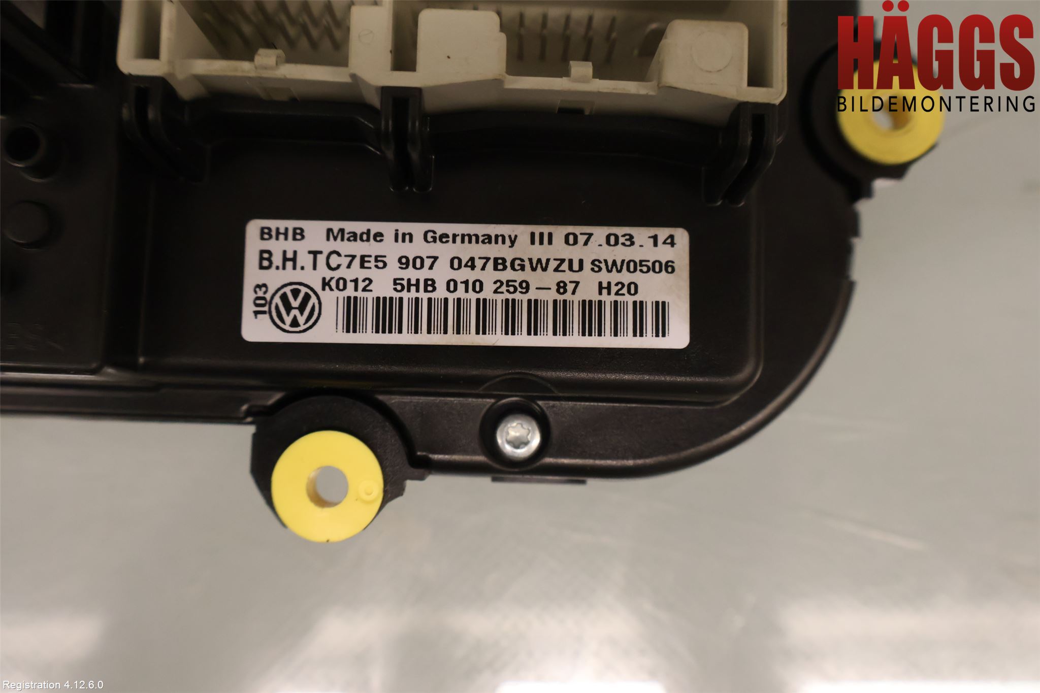 Volkswagen VW TRANSP/CARAVELLE (T5) 04-15 Ac Styrenhet Ac Manöveren
