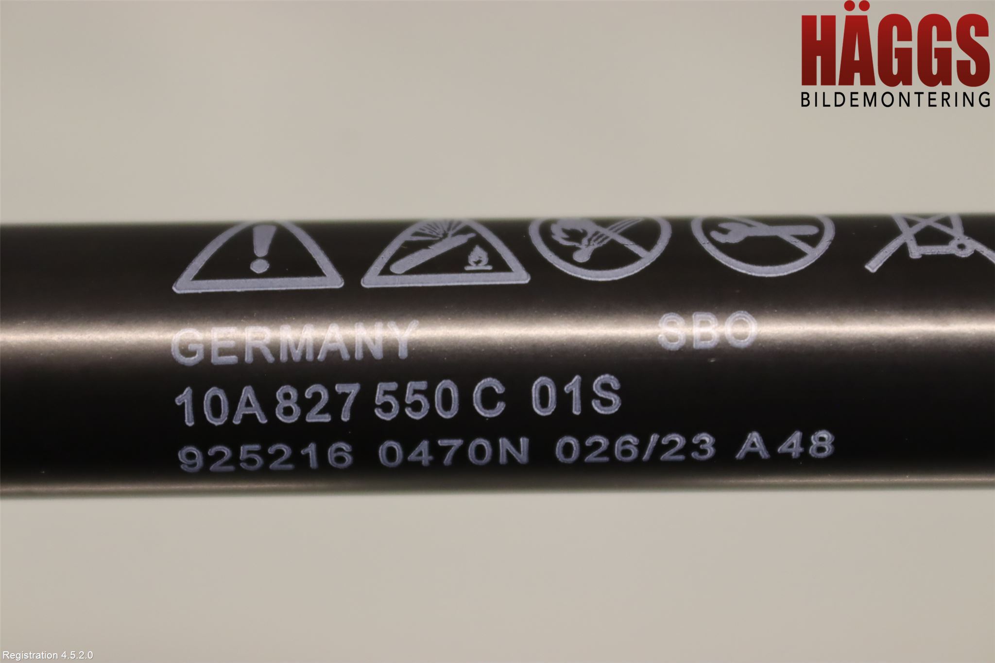 Volkswagen VW ID.3 21- Gasfjäder Baklucka