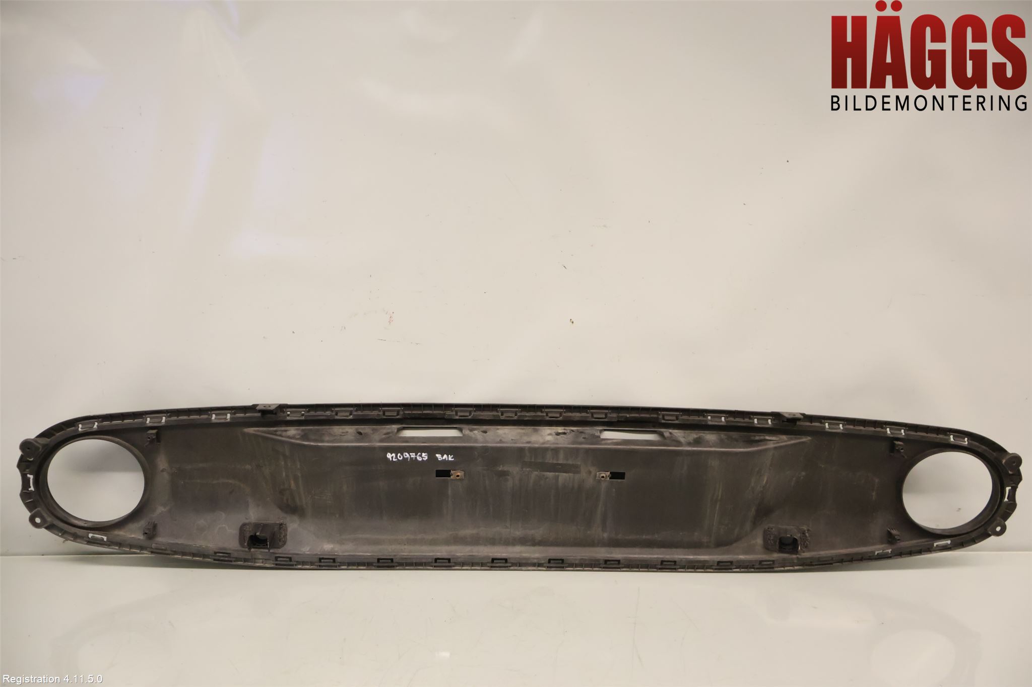 Hyundai i10 BA 17-20 Stötfångardel Bak Mitt