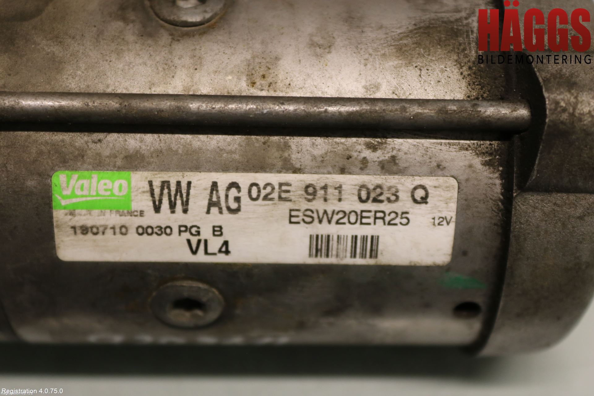 Volkswagen VW SHARAN 11- Startmotor Diesel