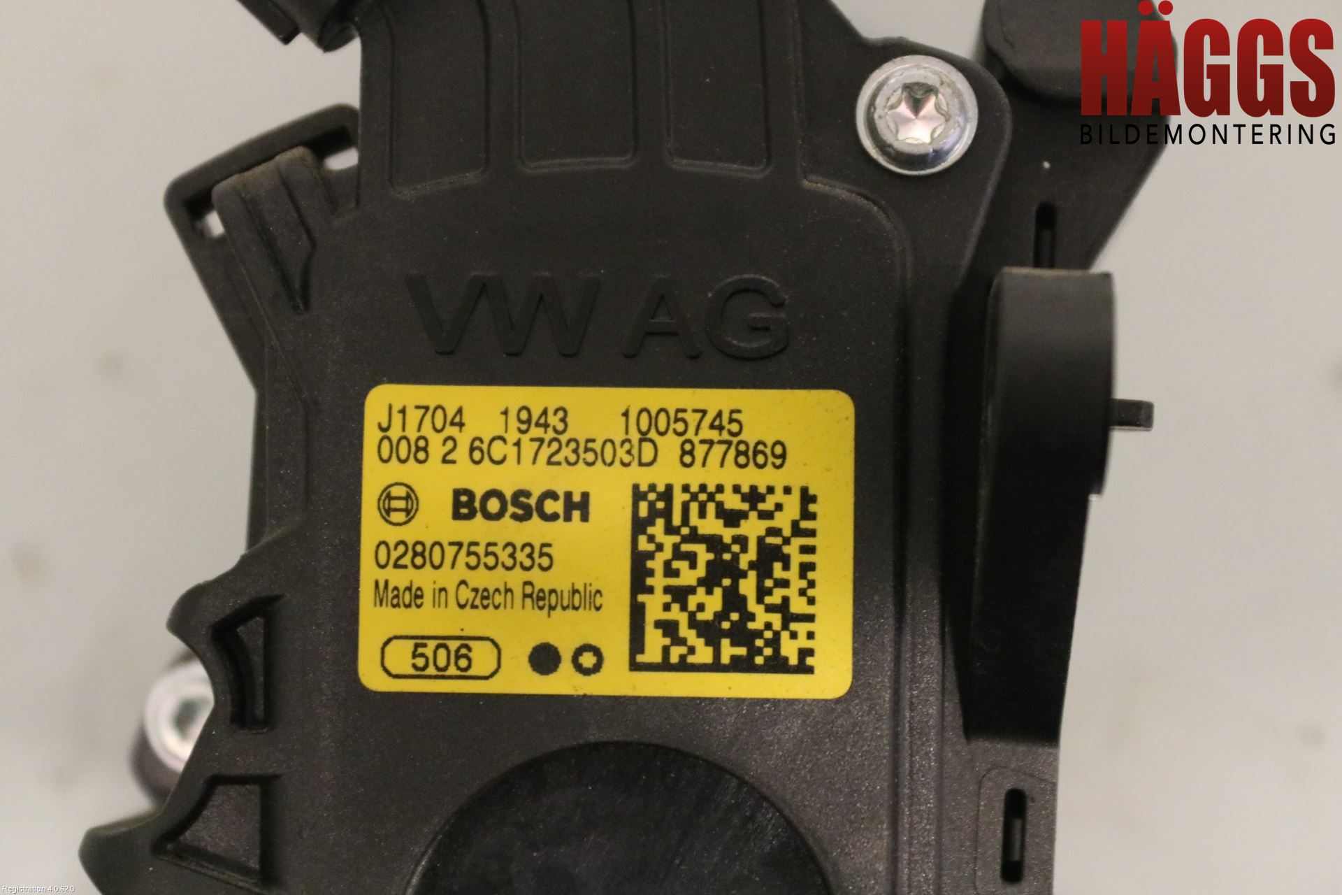 Skoda RAPID Gaspedal