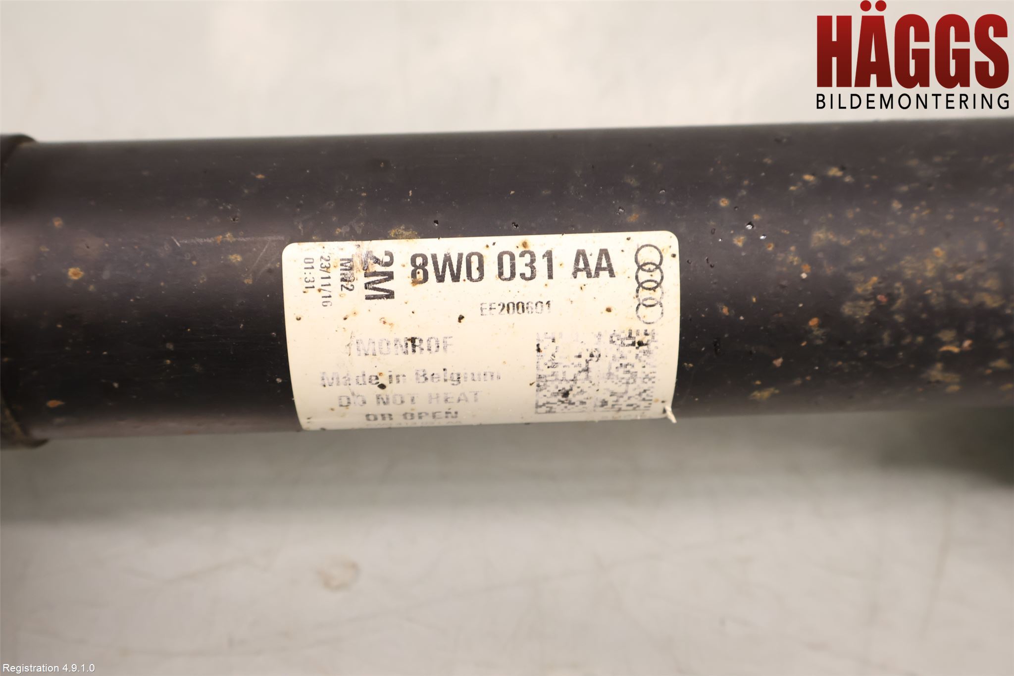 Audi A4/S4 B9 16-19 Fjäderben Fram Vänster