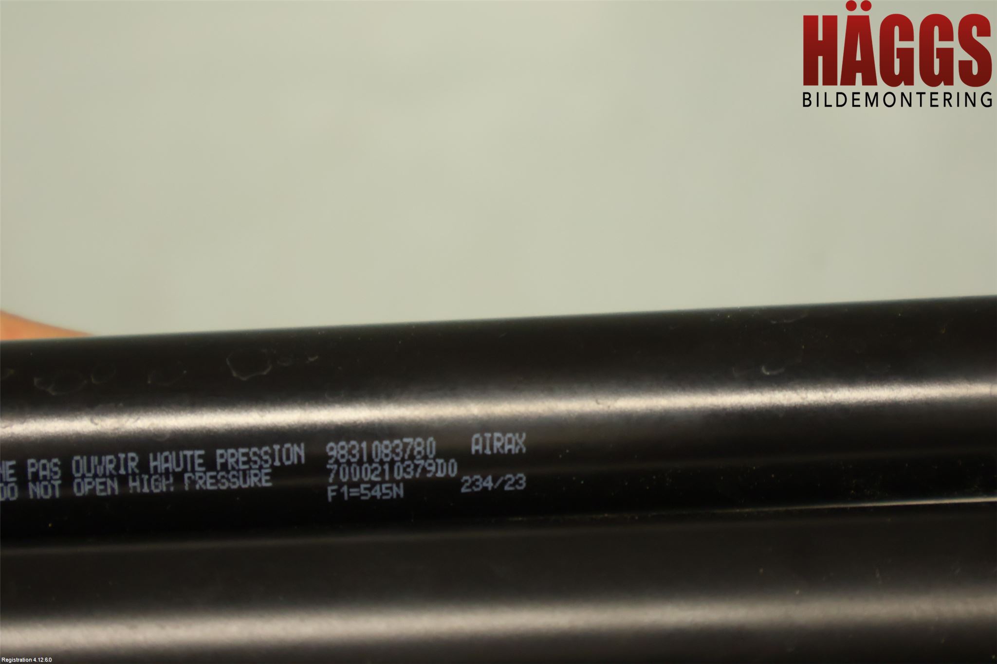 Citroen C4/E-C4 C4X/E-C4X III 21- Gasfjäder Baklucka