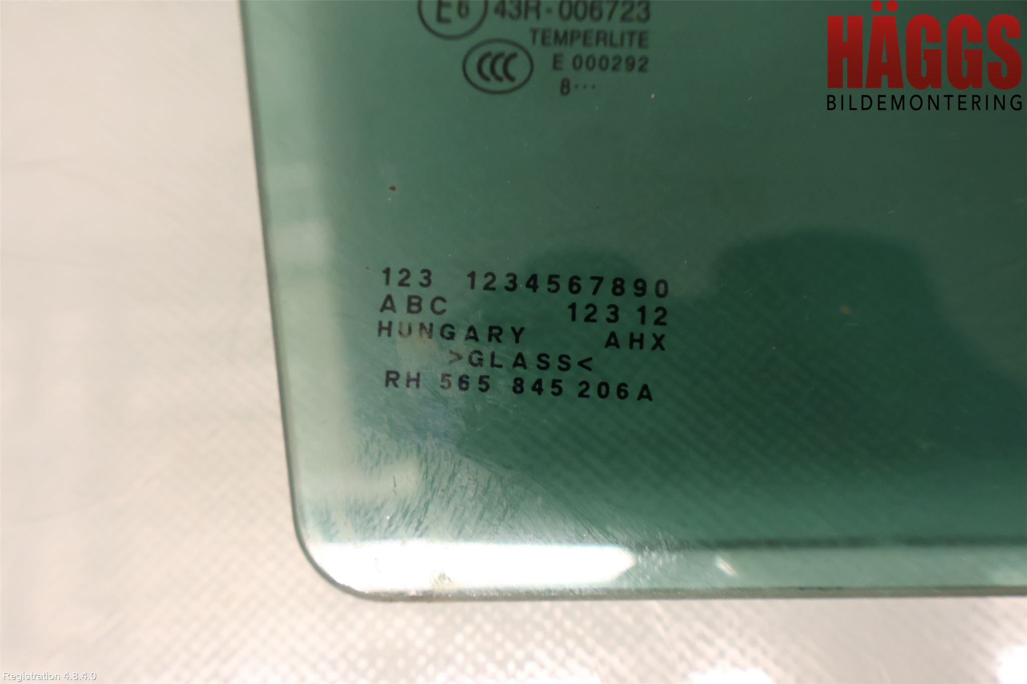 Skoda KODIAQ 17-24 Dörruta Bak Höger