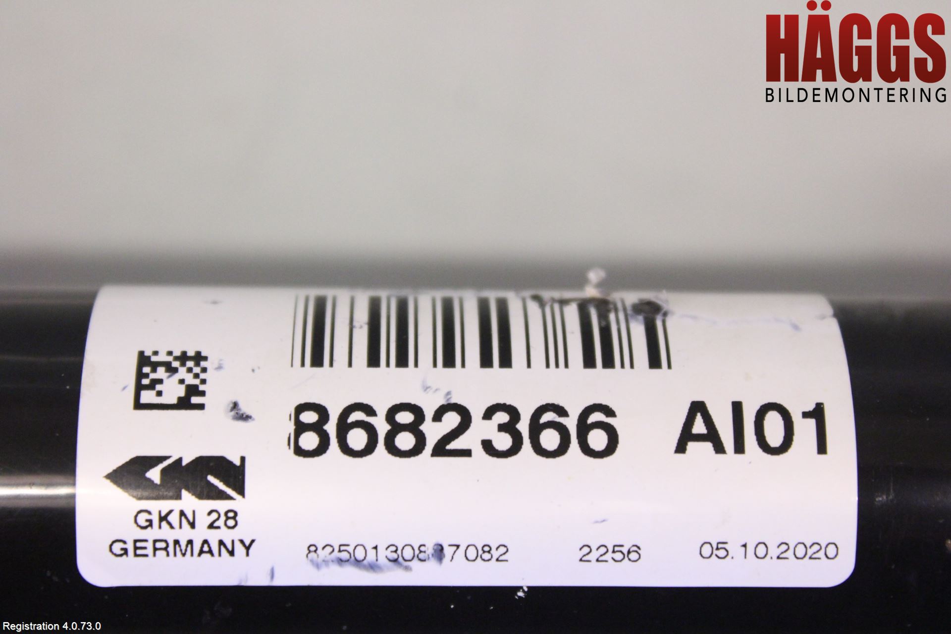 BMW 3 G20/G21/G80/G81 19- Drivaxel Fram Höger