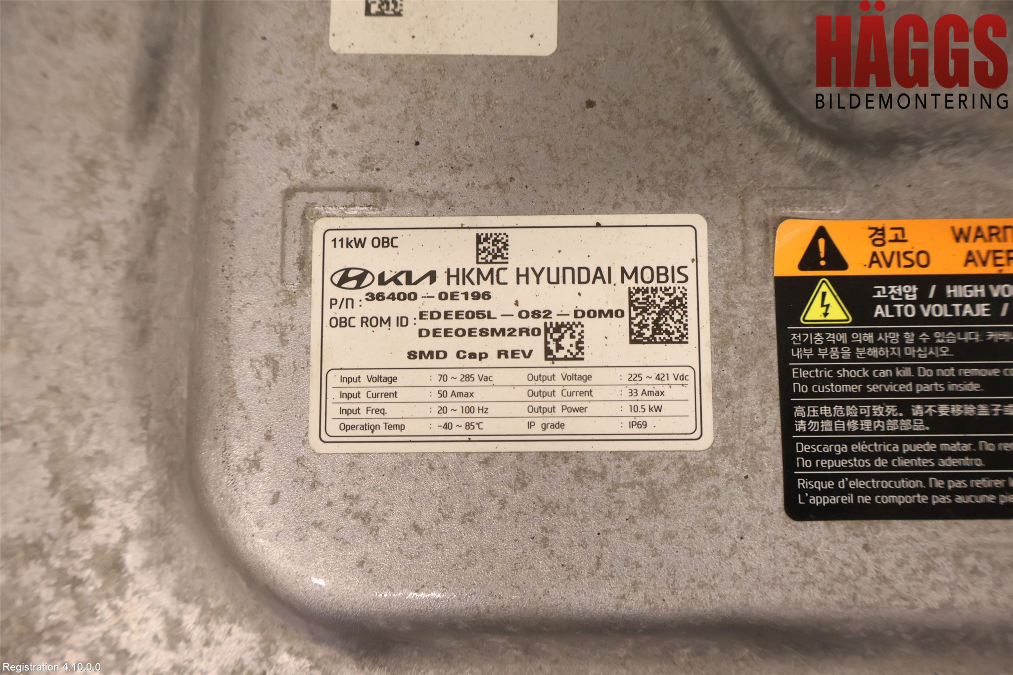 Kia NIRO (DE) 17-22 Hybridconverter