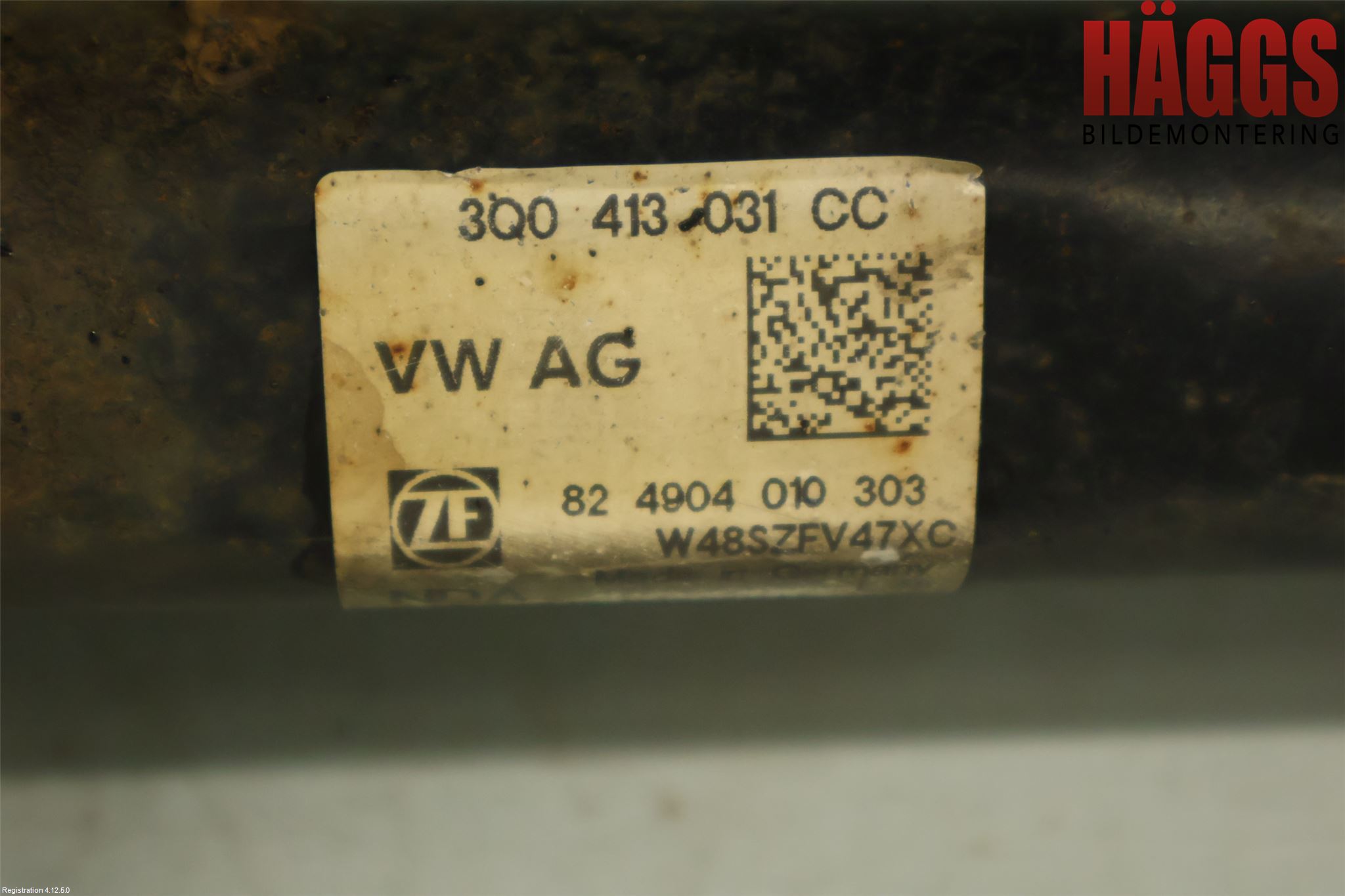 Volkswagen VW PASSAT 15-19 Fjäderben Fram Vänster