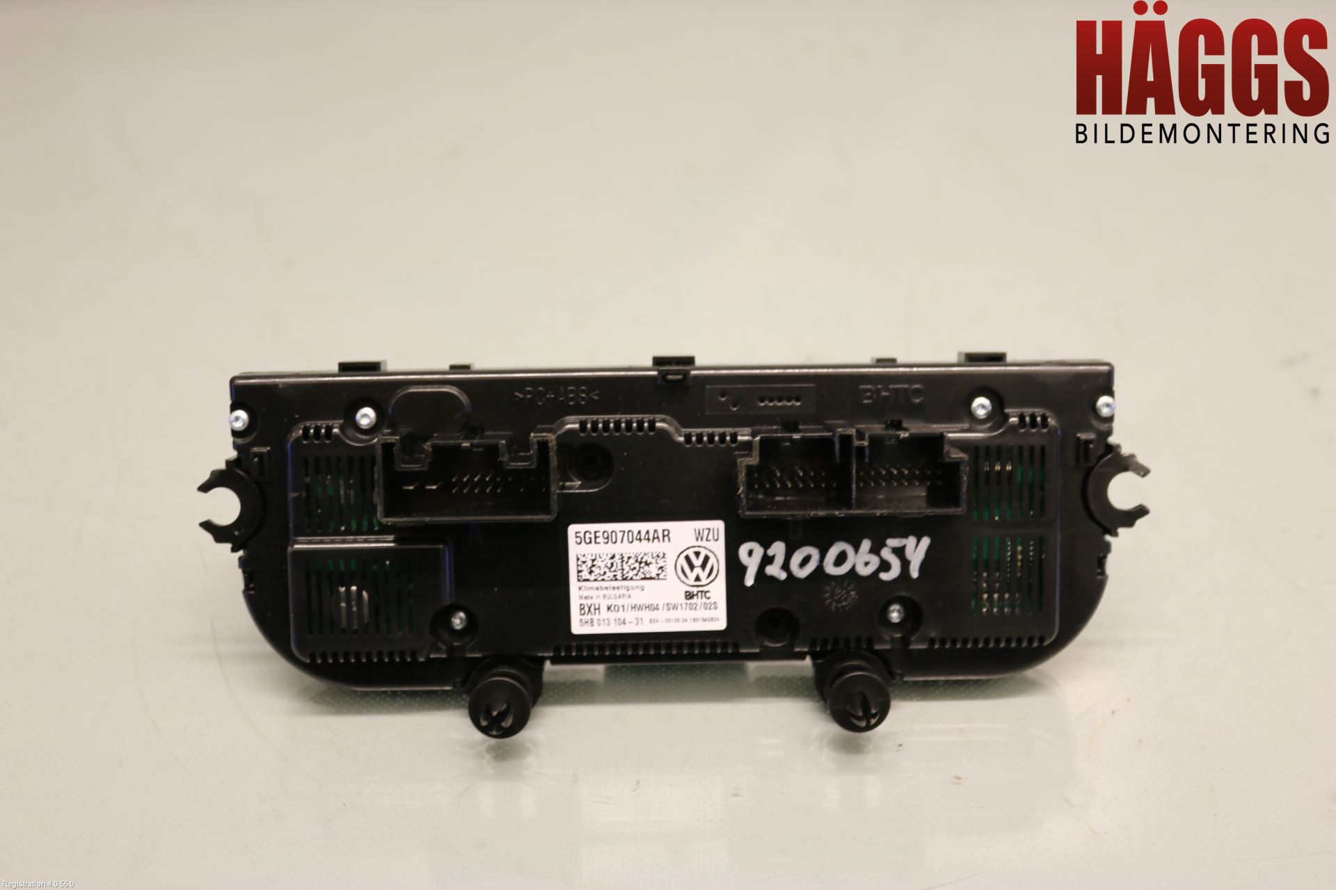 Volkswagen VW PASSAT 15-19 Ac Styrenhet Ac Manöveren
