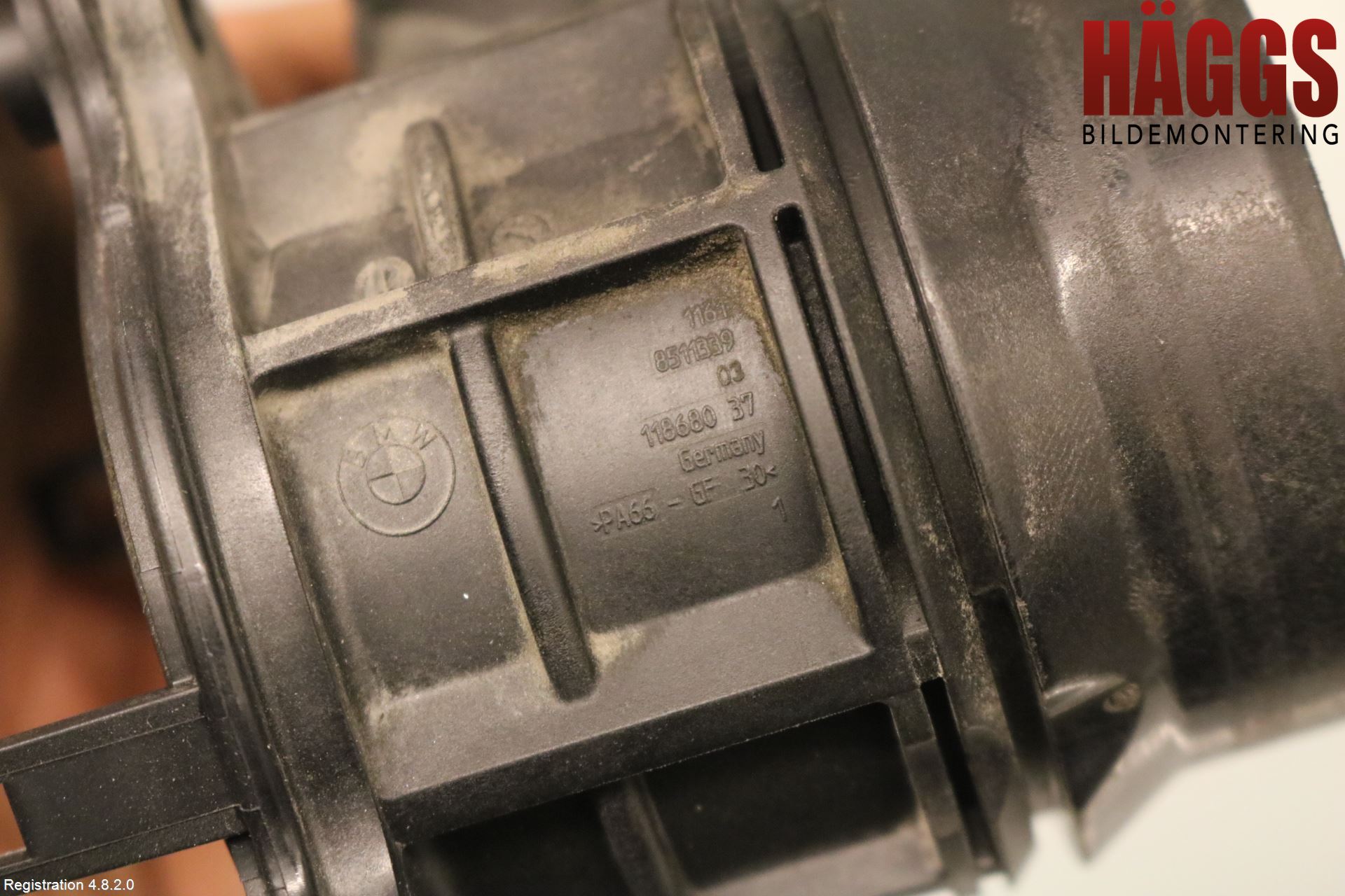 BMW 5 F10/F11/F18 09-17 Laddluft-Intercoolerrör