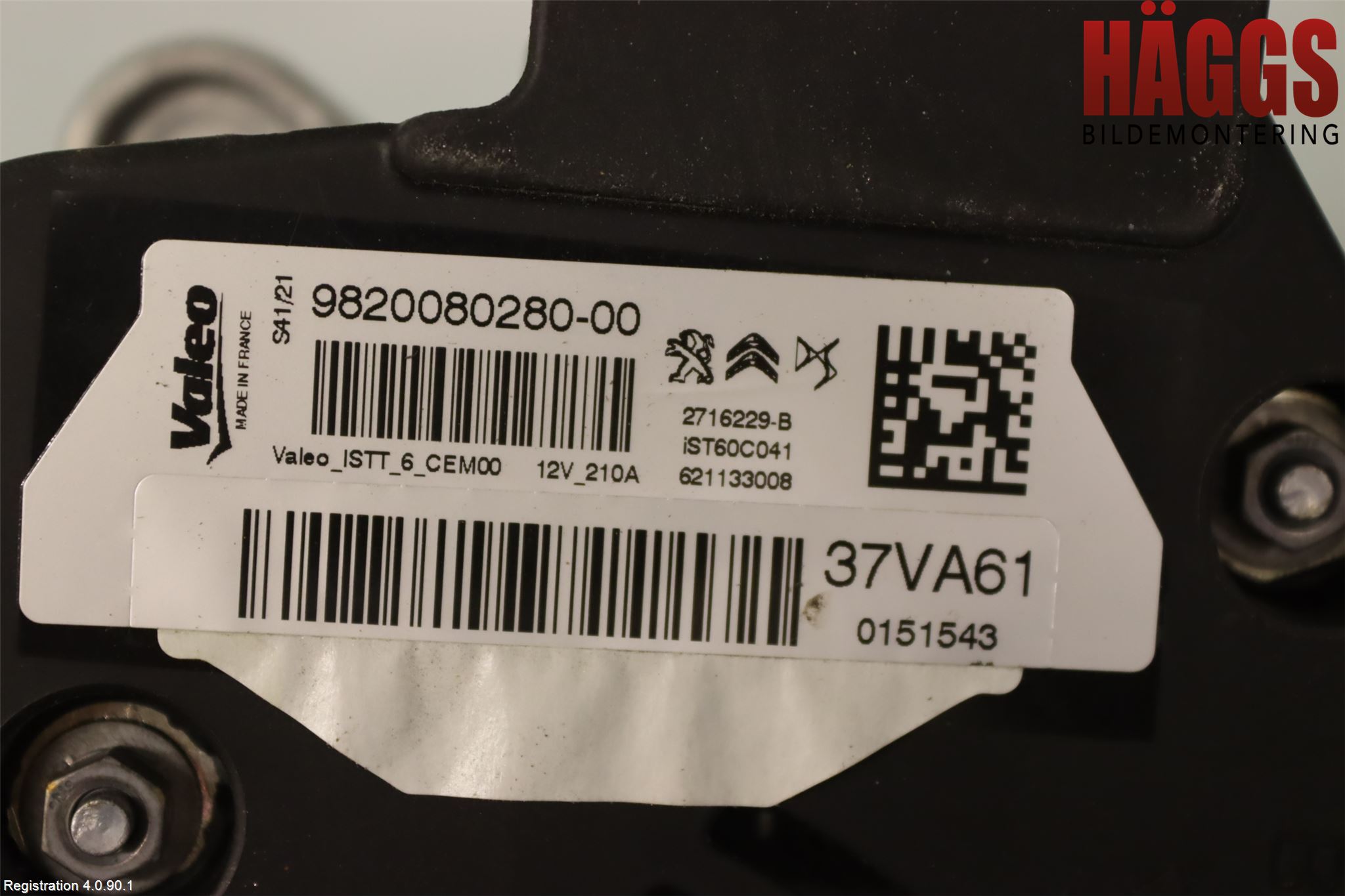 Citroen C5 X CROSSOVER 22- Generator