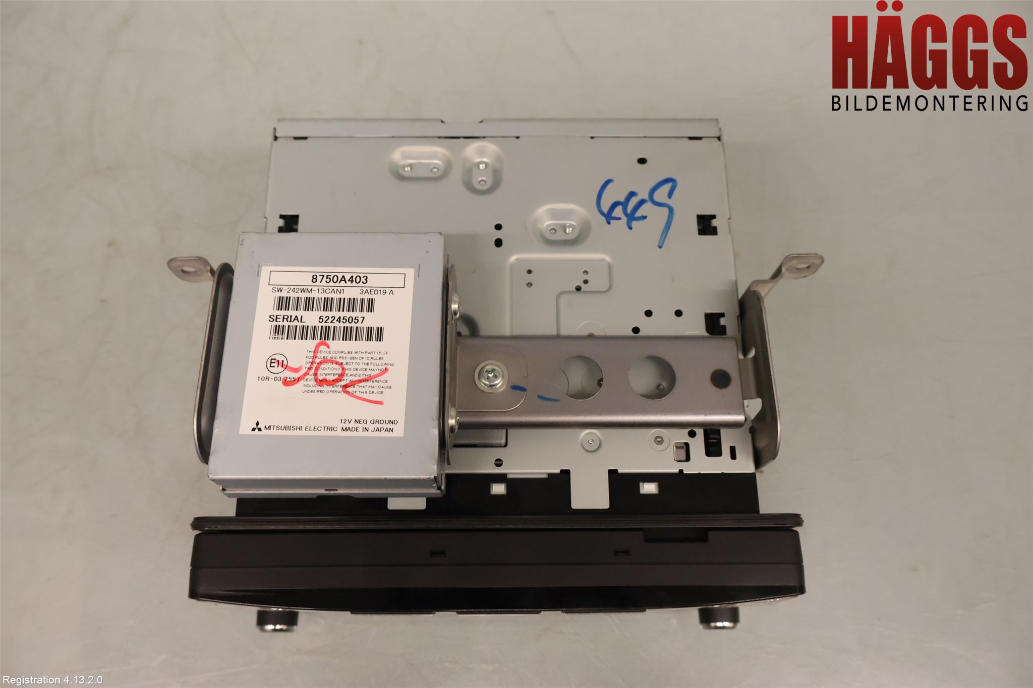 Mitsubishi OUTLANDER 13-21 Cd Radio - Multimediapanel