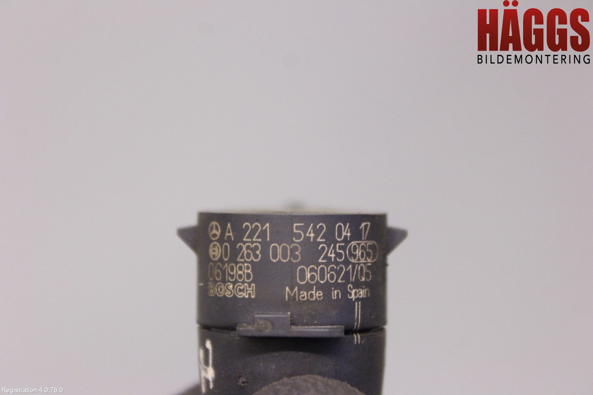 Mercedes-Benz MB E-KLASS (W211) 02-09 Parkeringshjälp Frontsensor