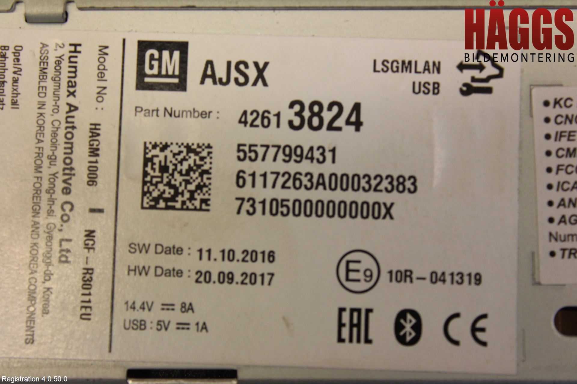 Opel MOKKA 13-20 Cd Radio - Multimediapanel