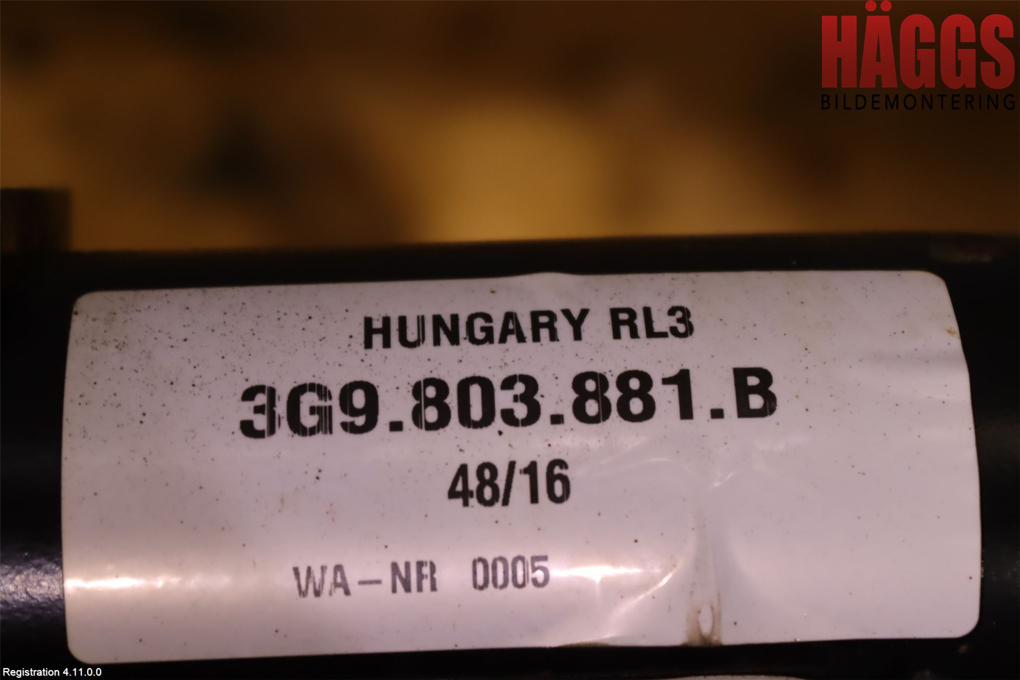 Volkswagen VW PASSAT 15-19 Dragkrok