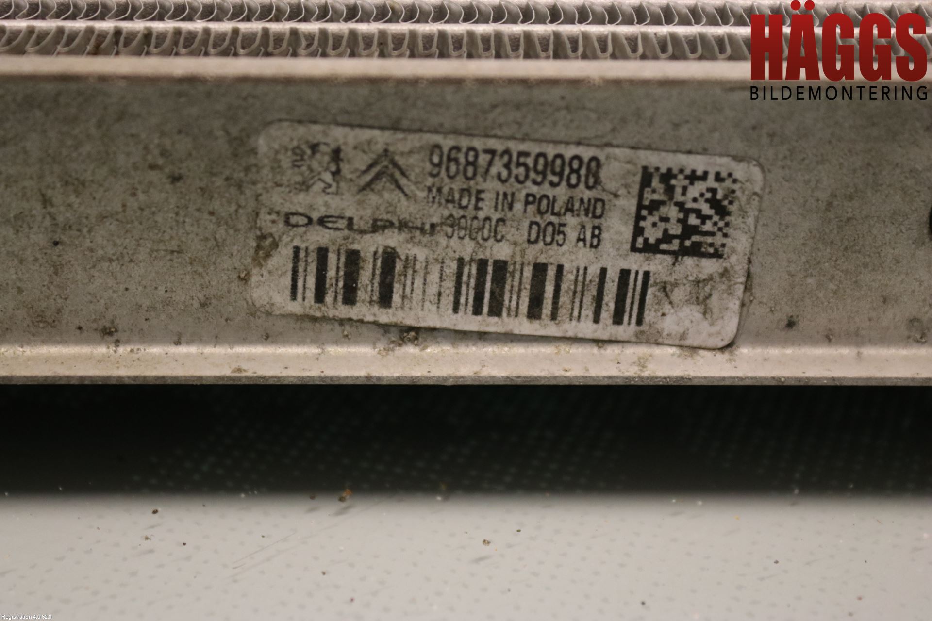 Citroen C5 08-17 Kylare Aut