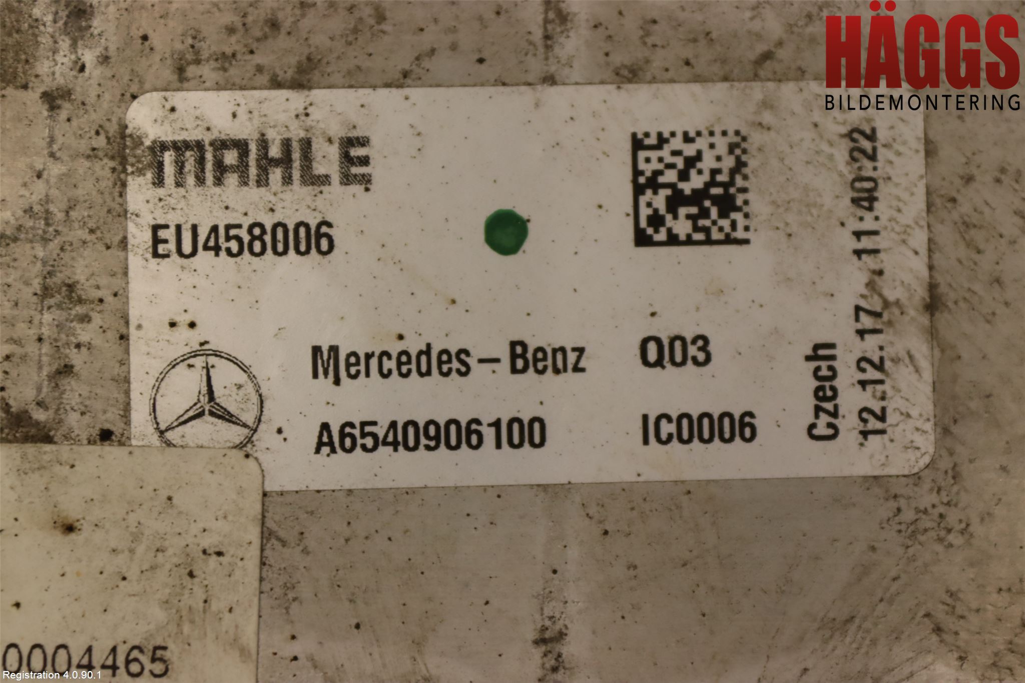 Mercedes-Benz MB E-KLASS (W213) 16-23 Laddluft-Intercooler Kyl