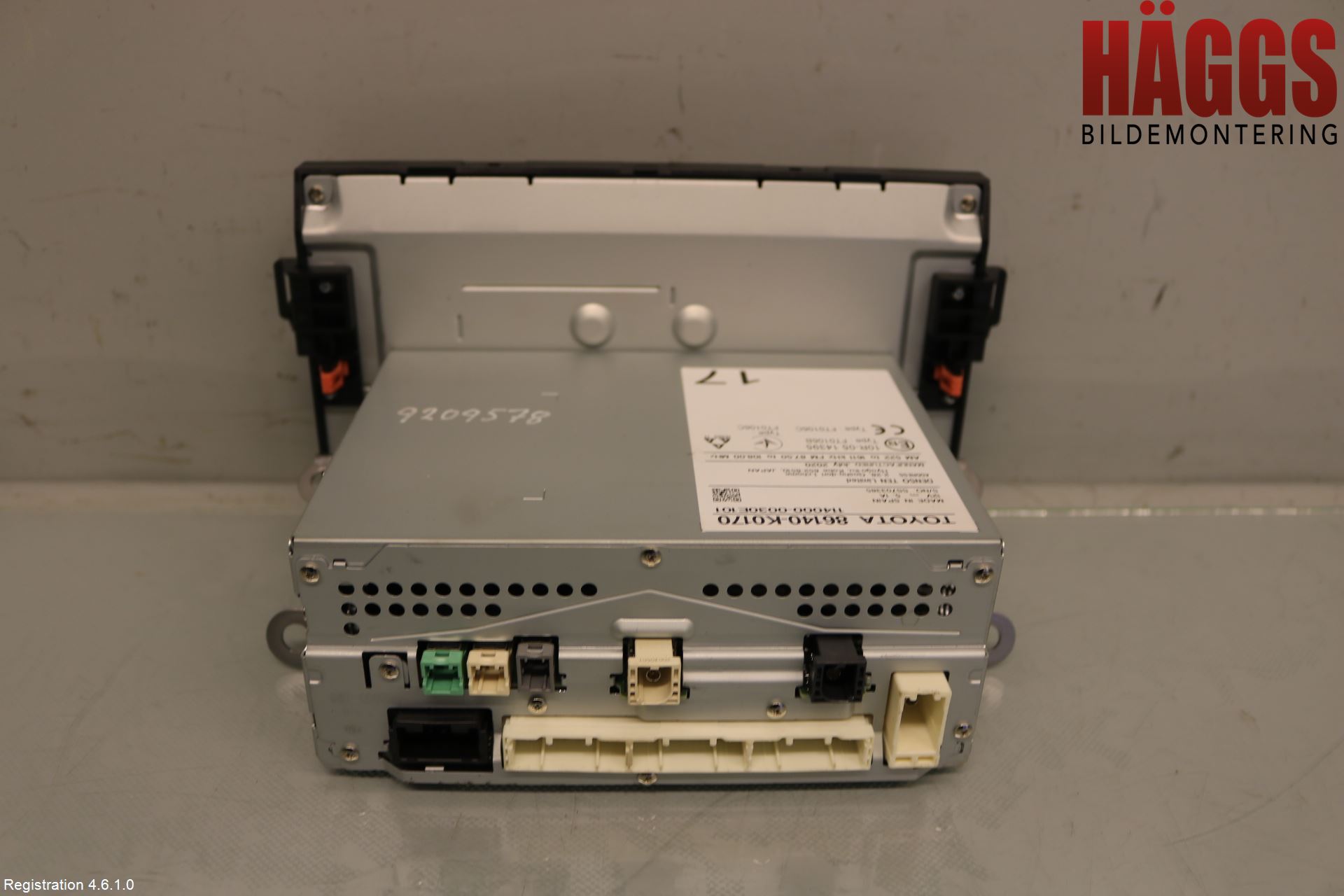 Toyota YARIS XP21 20- Cd Radio - Multimediapanel