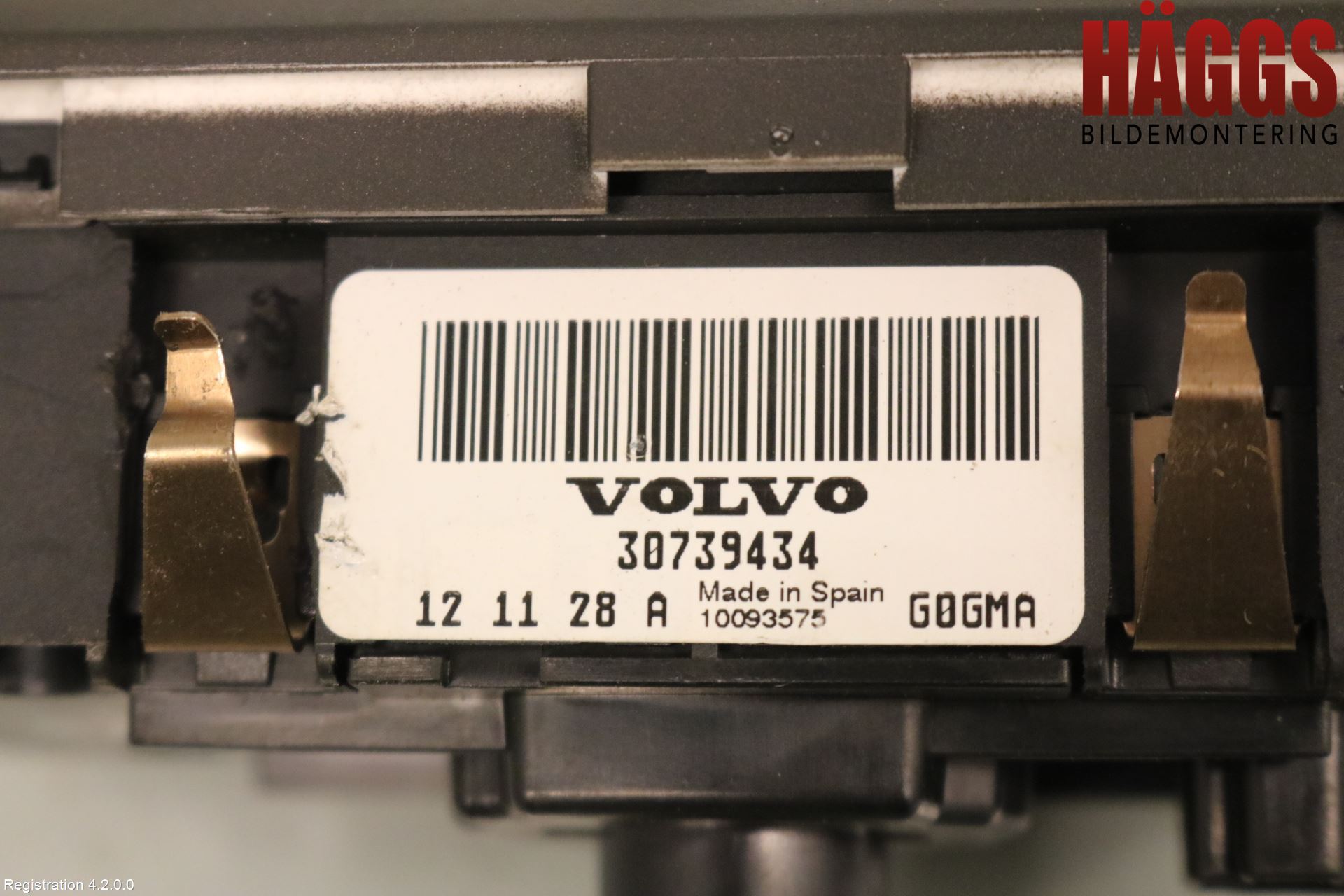 Volvo V70 08-13 Strömställare Ljus