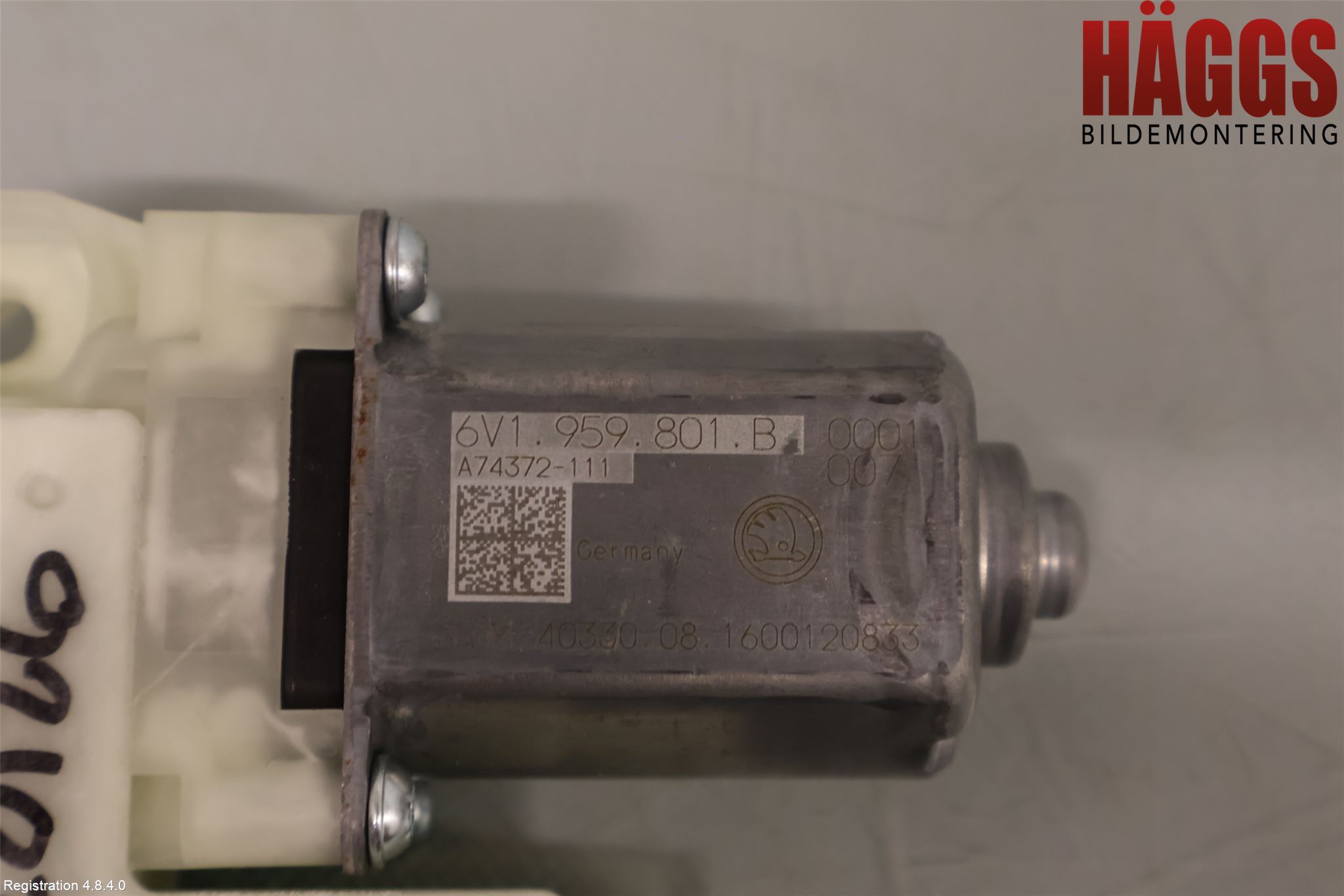 Skoda RAPID Fönsterhissmotor