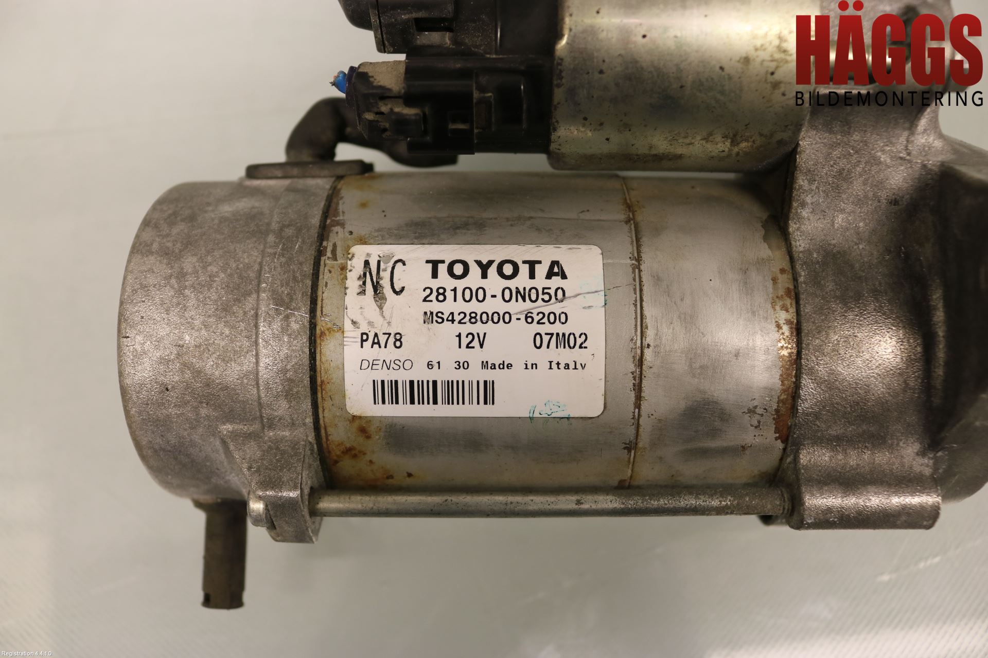 Toyota AURIS 10-12 Startmotor Diesel