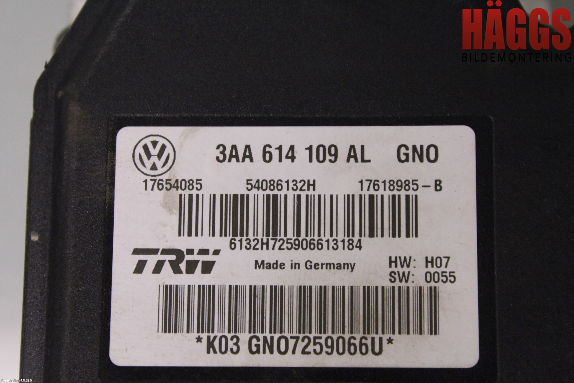 Volkswagen VW PASSAT 11-14 Abs Hydraulaggregat