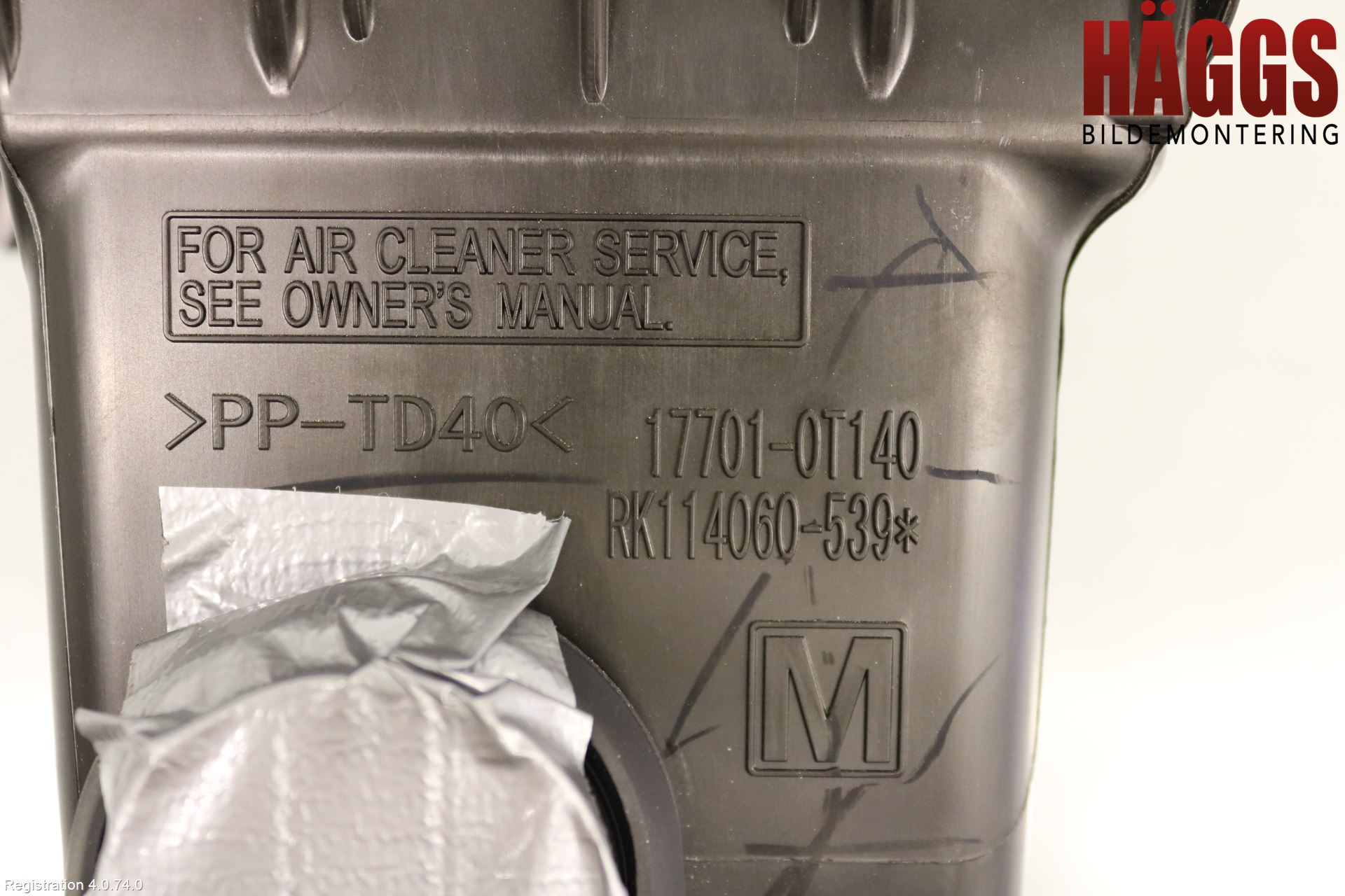 Toyota C-HR 16-23 Luftrenare