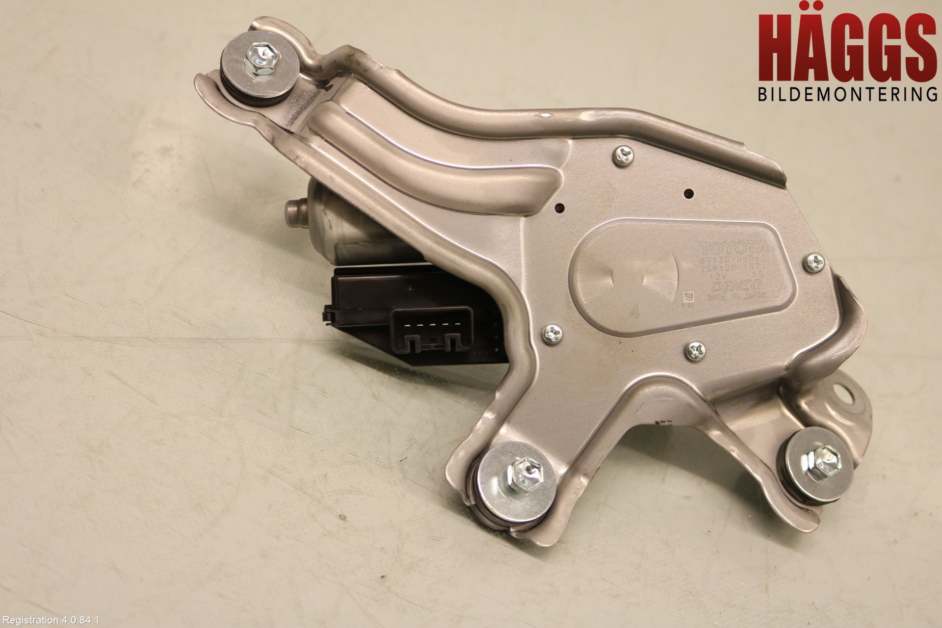Toyota AVENSIS 16-18 Torkarmotor Baklucka