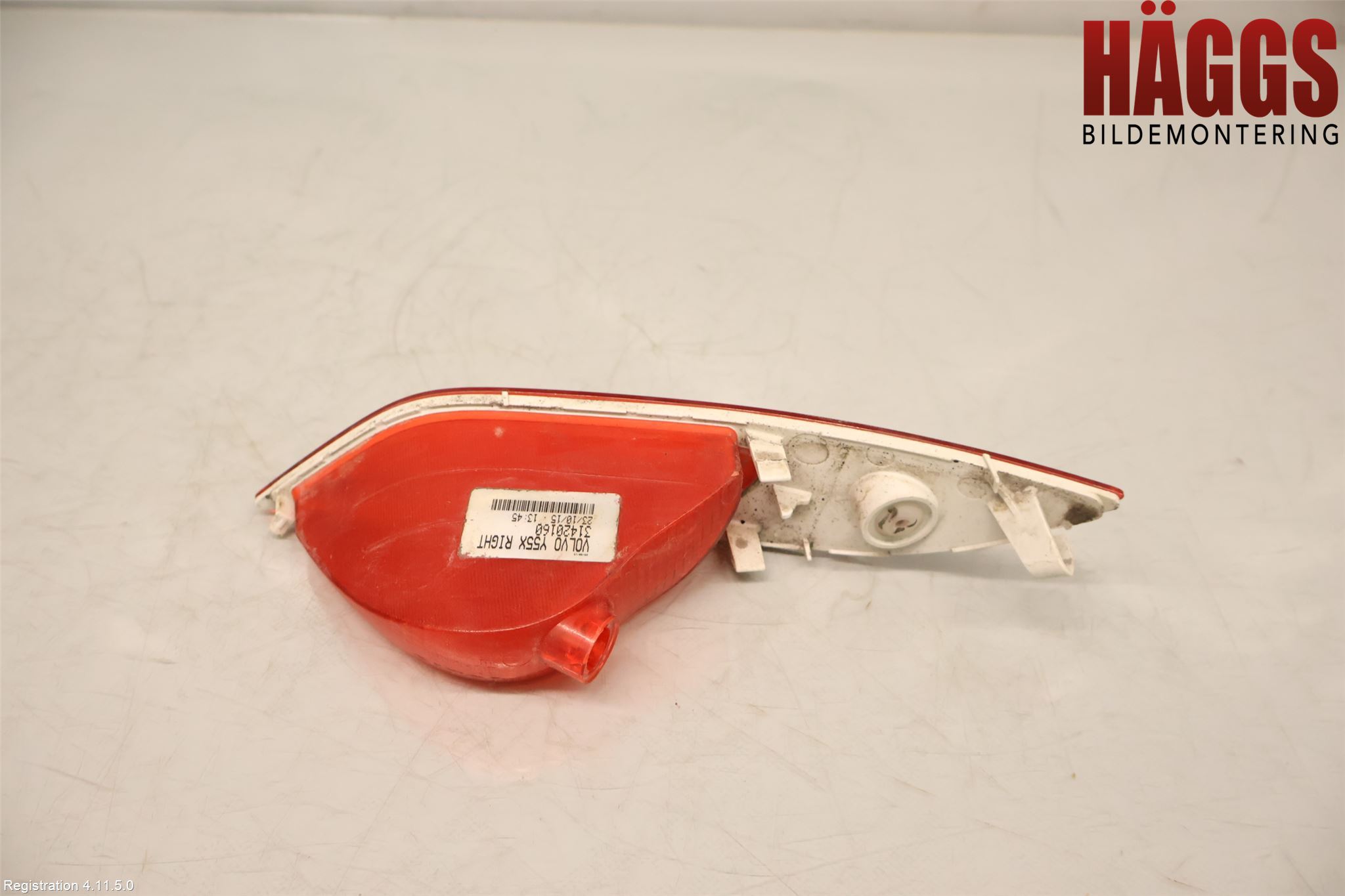 Volvo V40 12-19 Dimljus/Reflex Bak