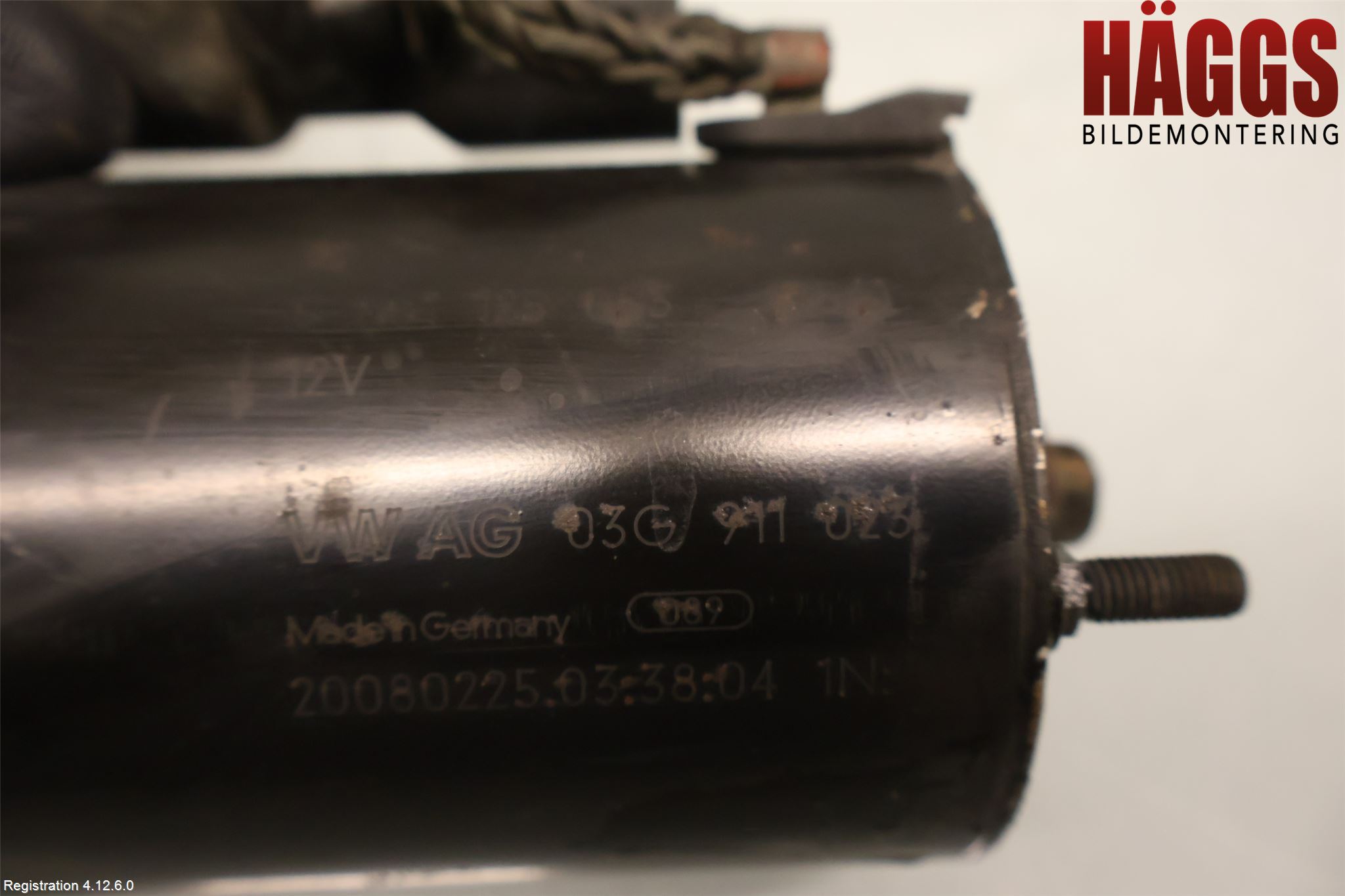 Audi A4/S4 05-07 Startmotor Diesel