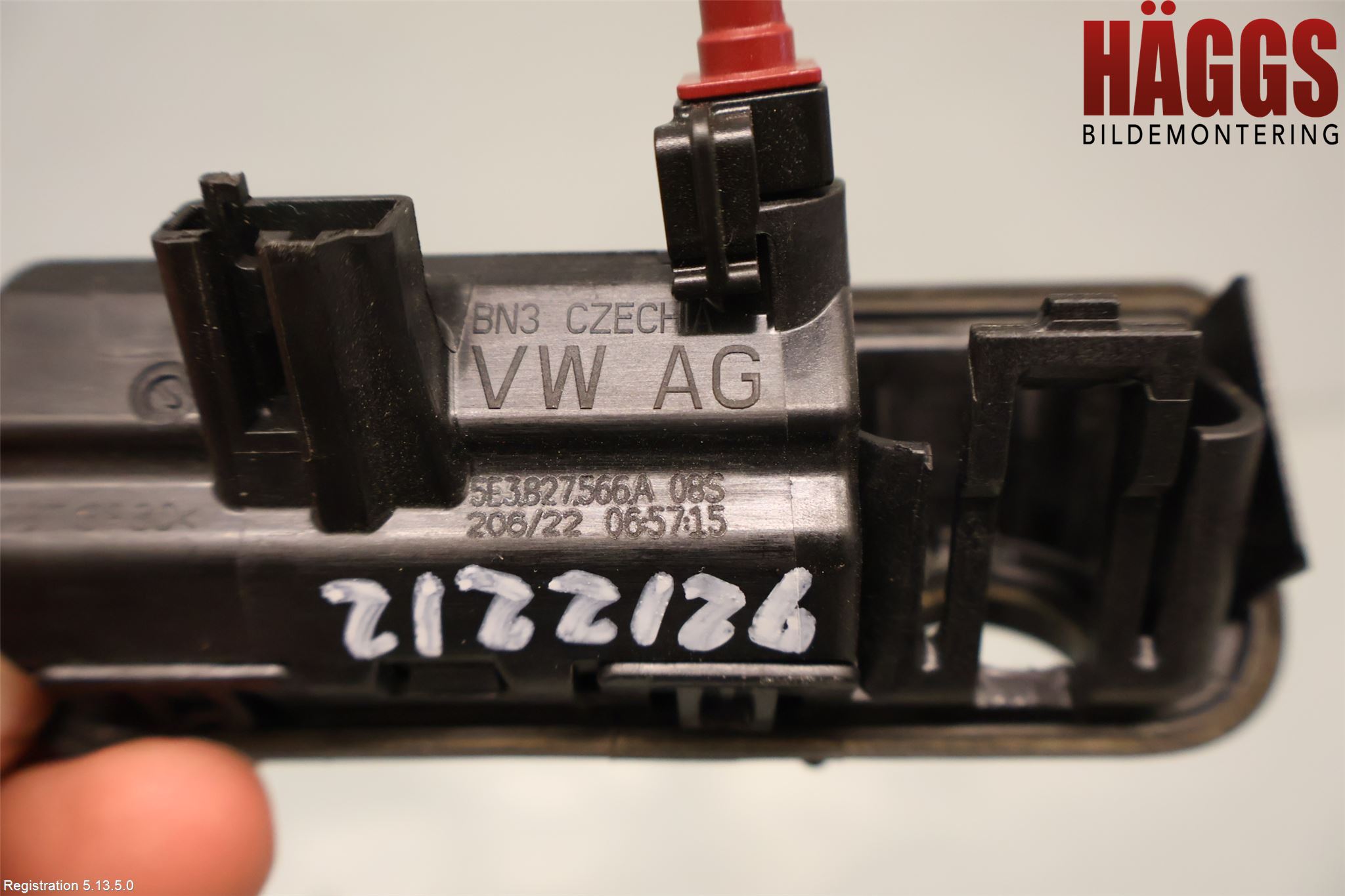 Volkswagen VW ID.5 22- Bakluckehandtag