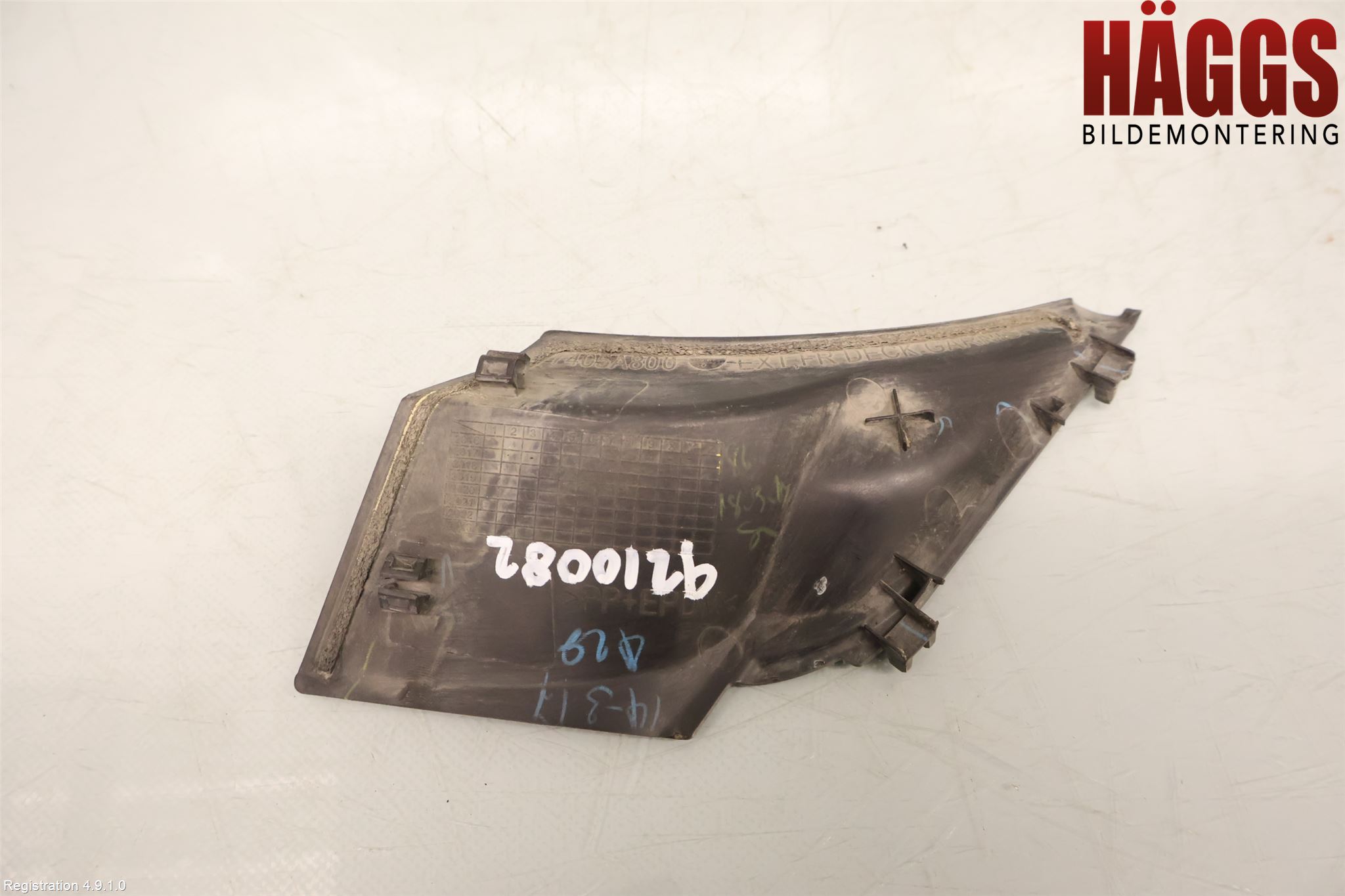 Mitsubishi L200 16-23 Torpedplåt-Torpedplast