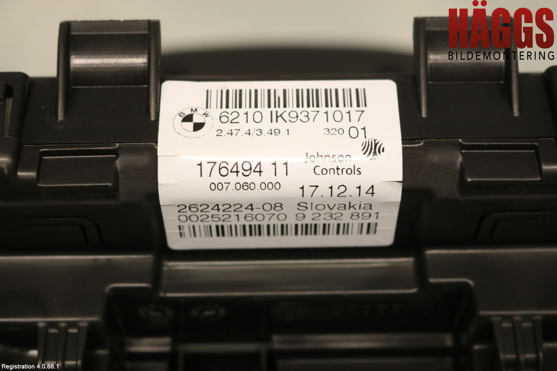 BMW 1 F20/F21 11-19 Instrument Komb