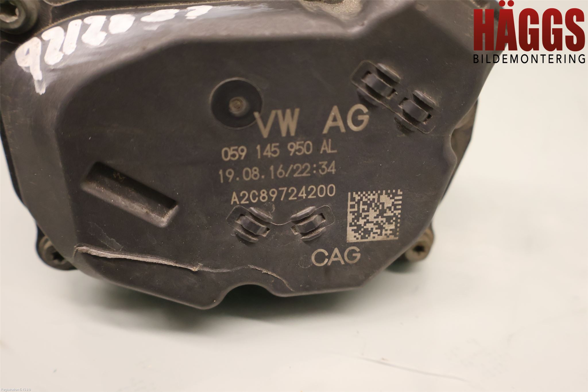 Volkswagen VW AMAROK 2H 10-22 Injspjällhus