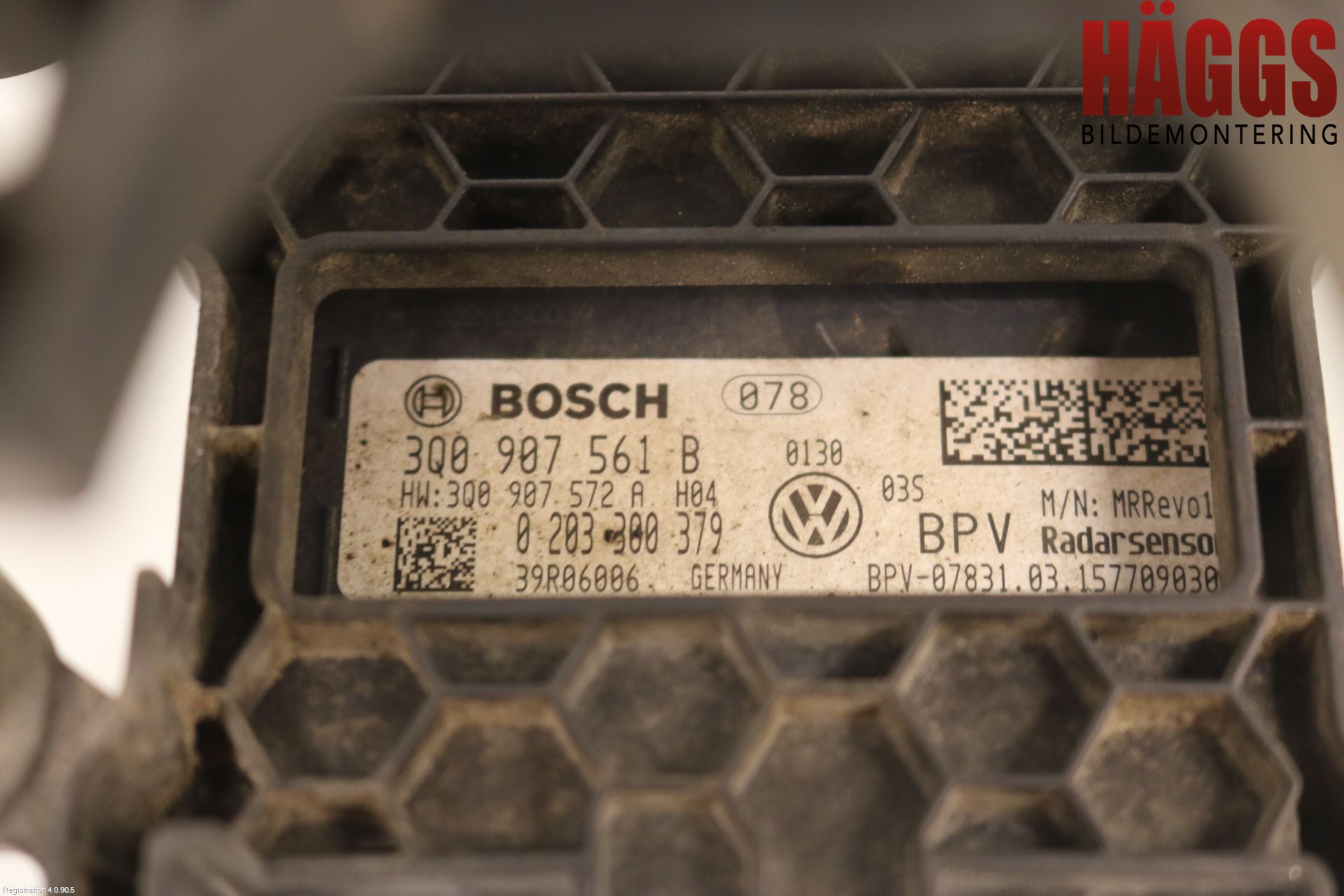 Volkswagen VW PASSAT 15-19 Sensor Aktivt Kollisionsskydd