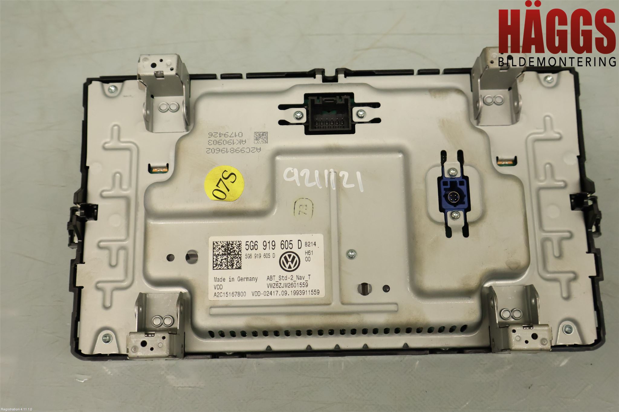 Volkswagen VW TRANSP/CARAVELLE (T6) 16-22 Cd Radio - Multimediapanel
