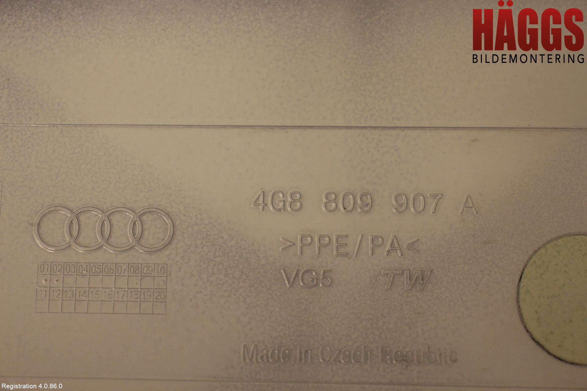 Audi A7 Sportback 4K 18- Tanklucka