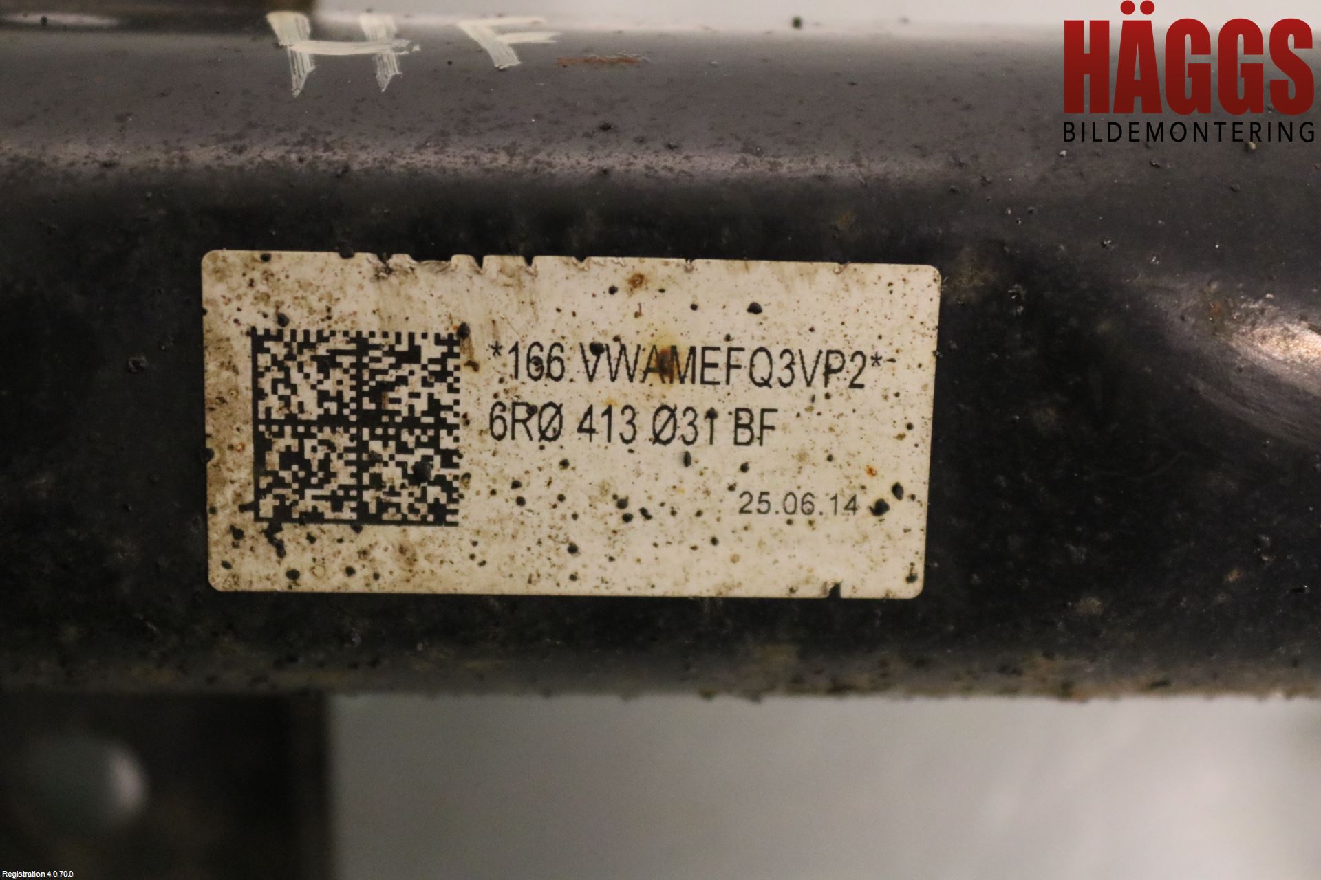 Skoda RAPID Fjäderben Fram Höger