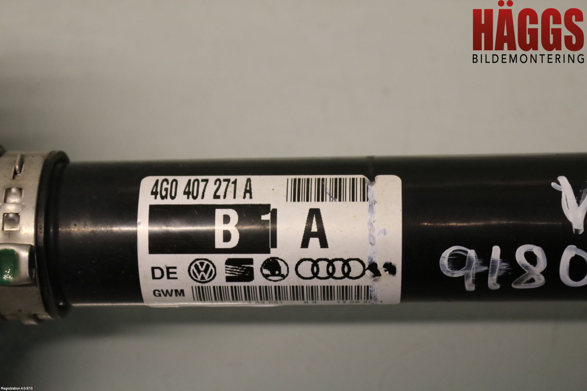 Audi A6/S6 4G 11-18 Drivaxel Fram Vänster