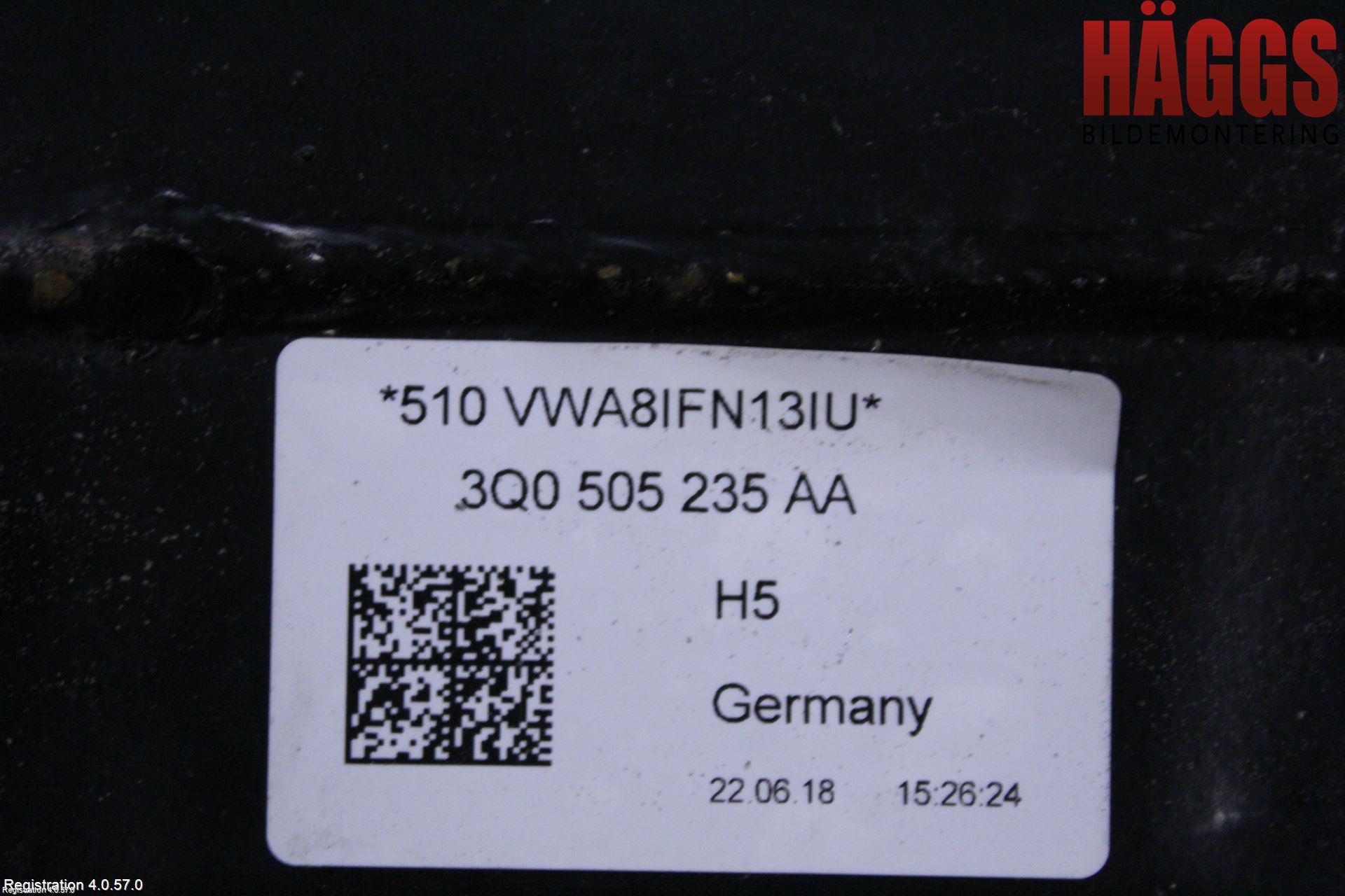 Volkswagen VW PASSAT 15-19 Bakaxelbalk