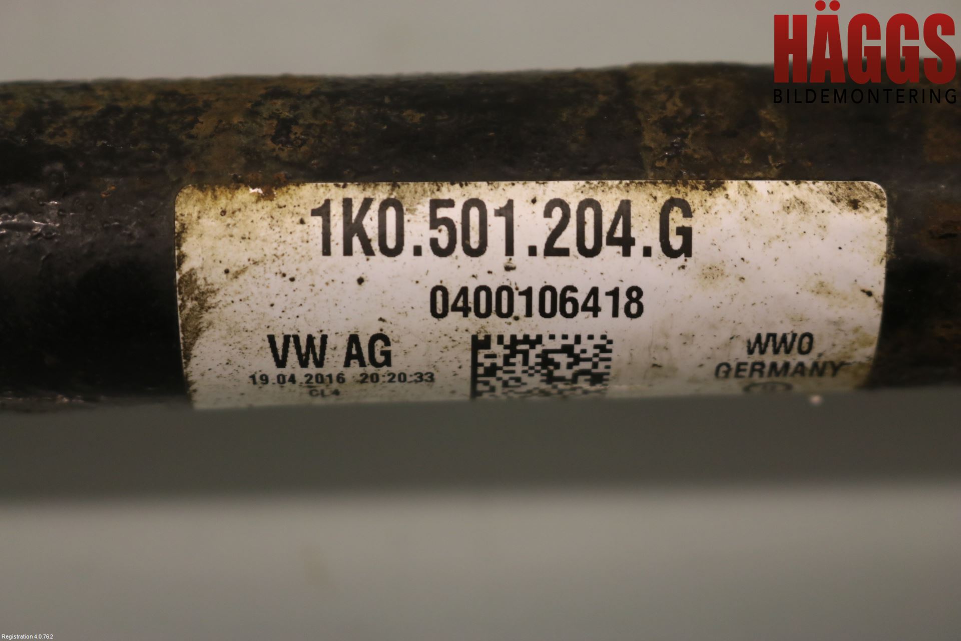 Skoda YETI Drivaxel Bak Höger