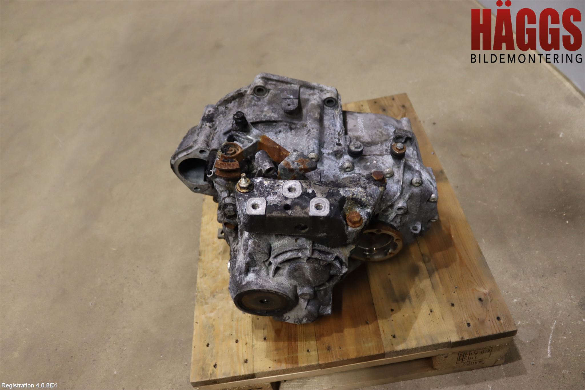 Volkswagen VW GOLF VI 09-13 Växellåda Man 6 Vxl