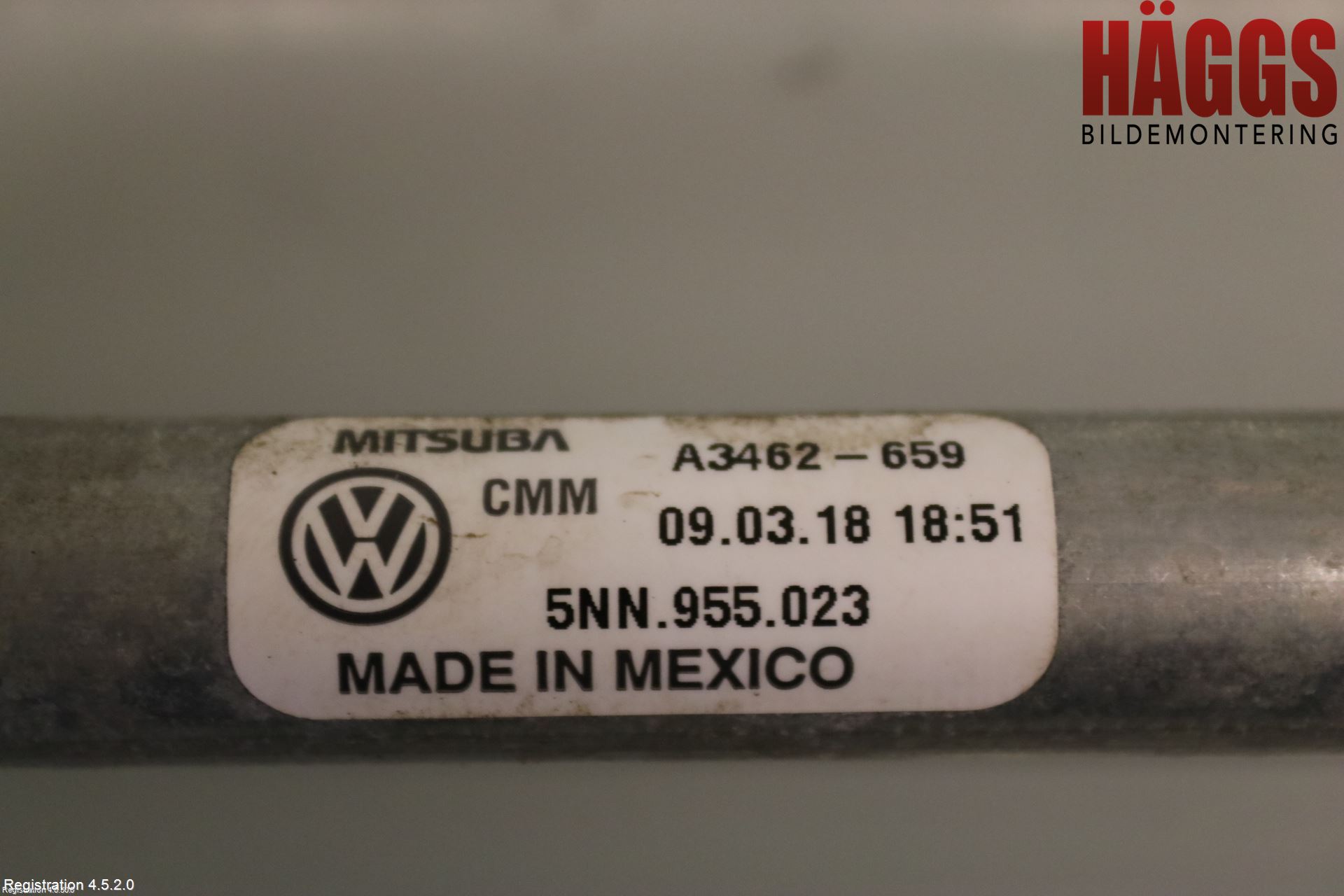 Volkswagen VW TIGUAN ALLSPACE 18- Torkarmotor Vindruta