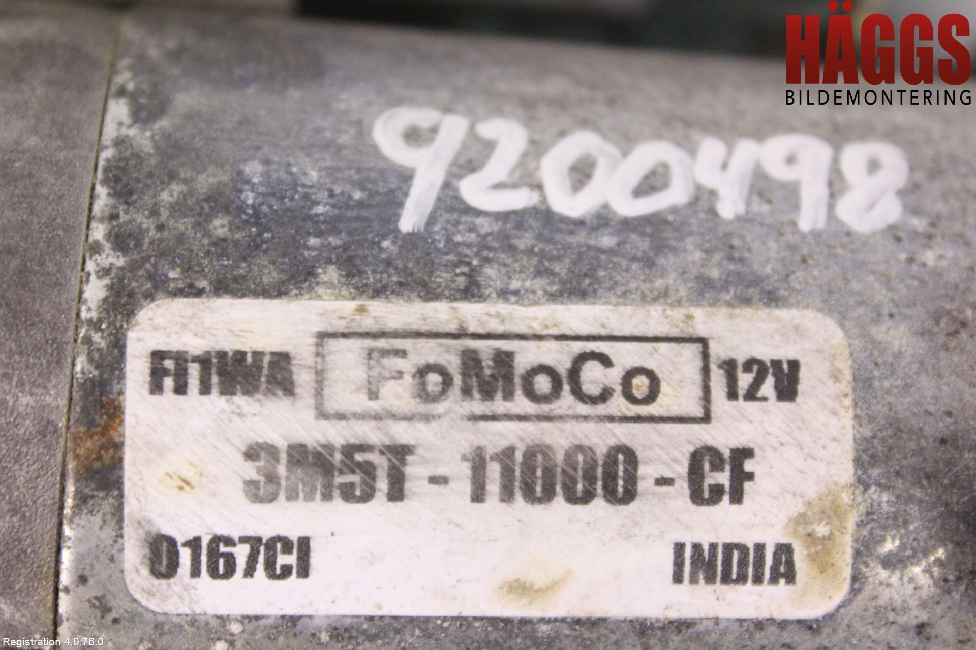 Ford FOCUS 08-11 Startmotor Diesel