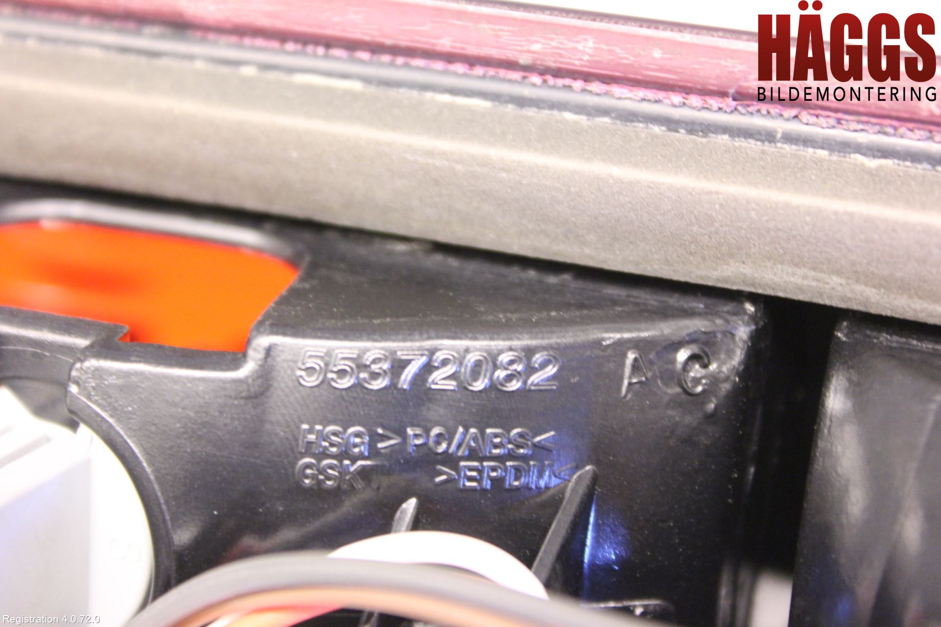 Dodge PICK UP RAM 81- Bromsljus Bakruta