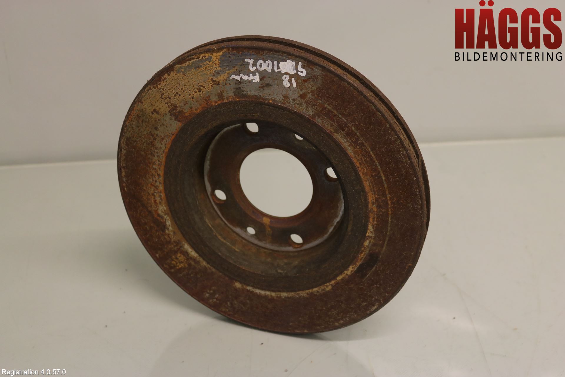 Citroen COTROEN C3 17-24 Bromsskiva Fram